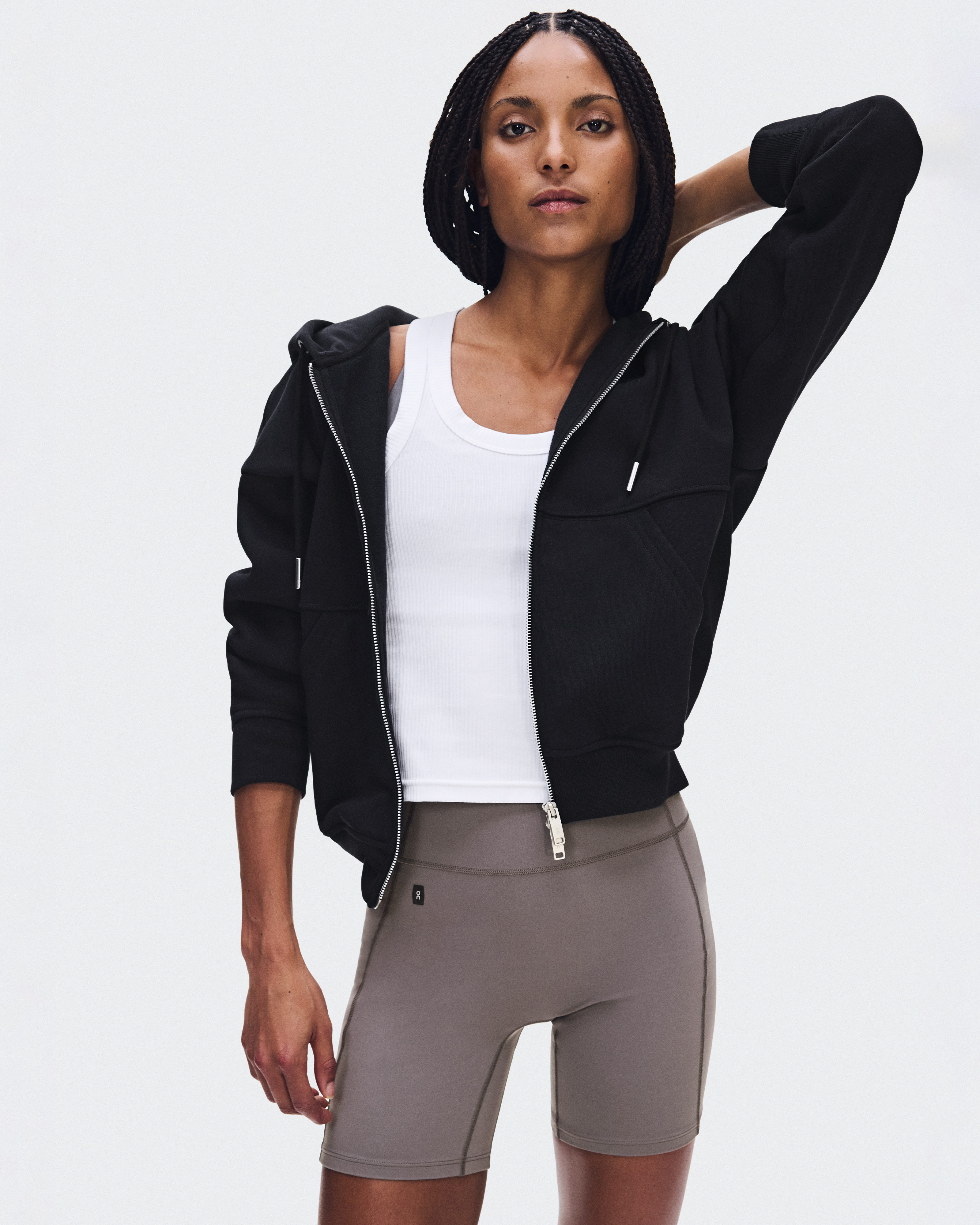 Club Collective Full Zip Hoodie - Black