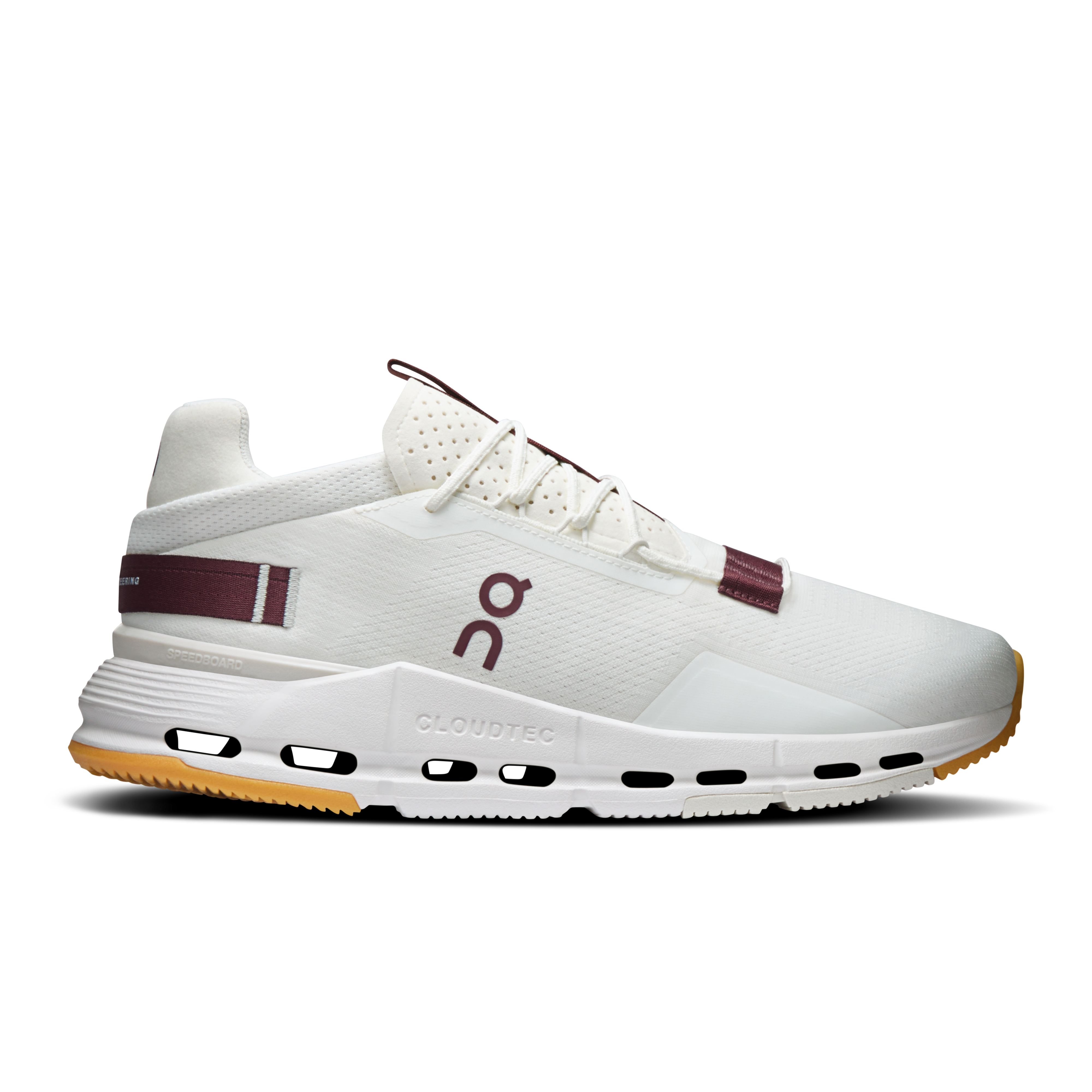 Cloudnova 2 - Ivory | Maroon