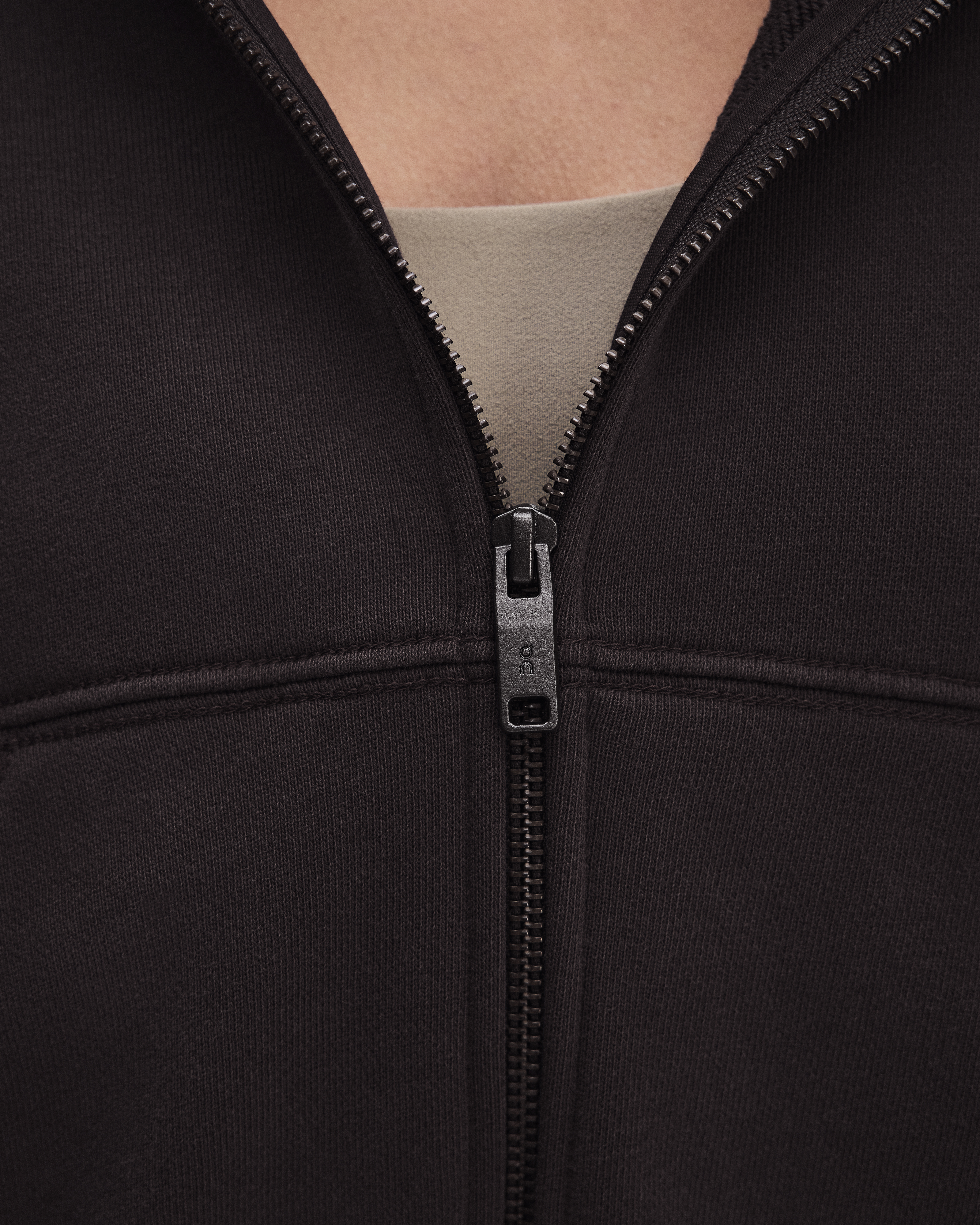 Club Collective Full Zip Hoodie FKA - Espresso