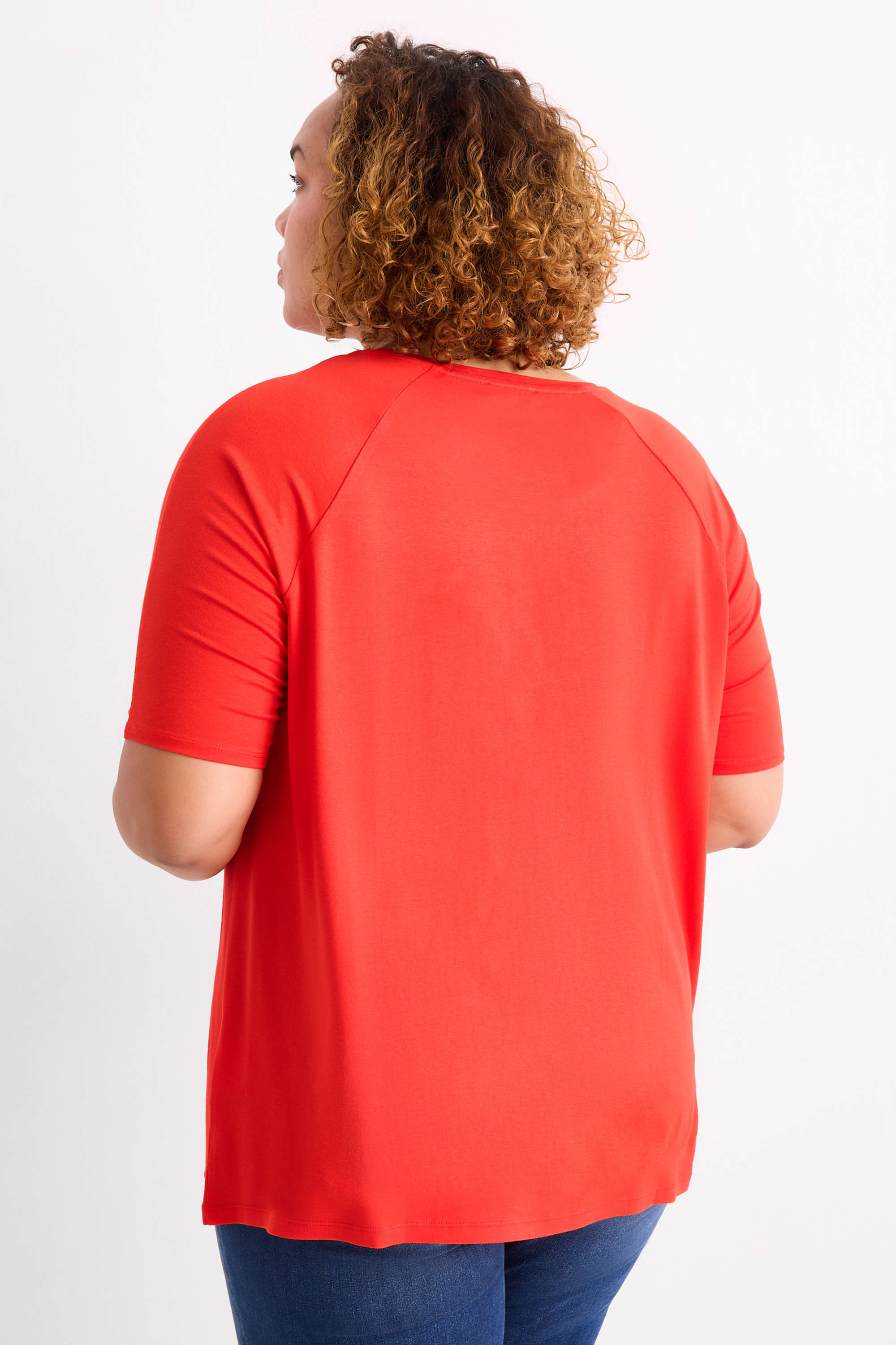 T-shirt orange-red