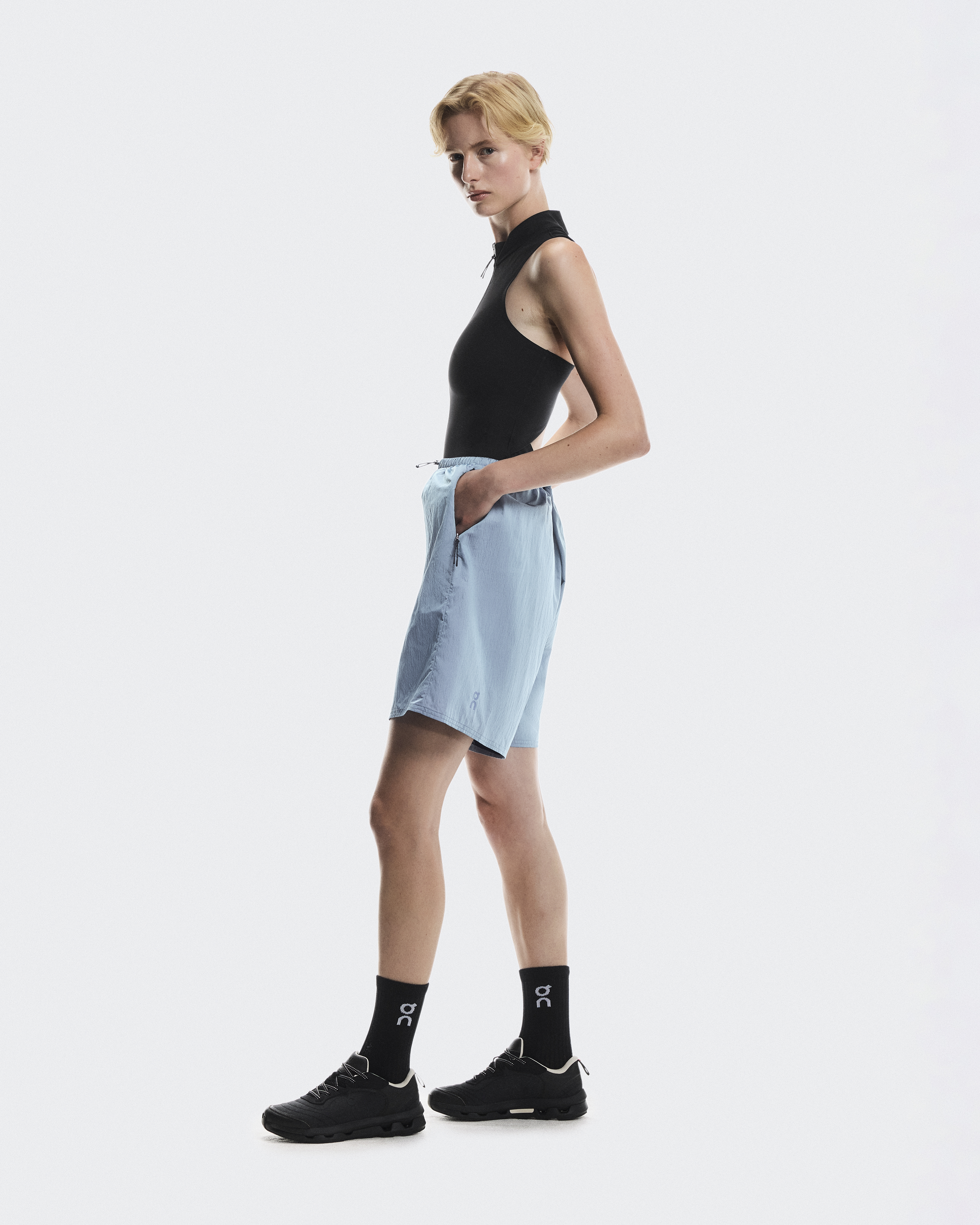 Track Shorts - Arctic | Pink