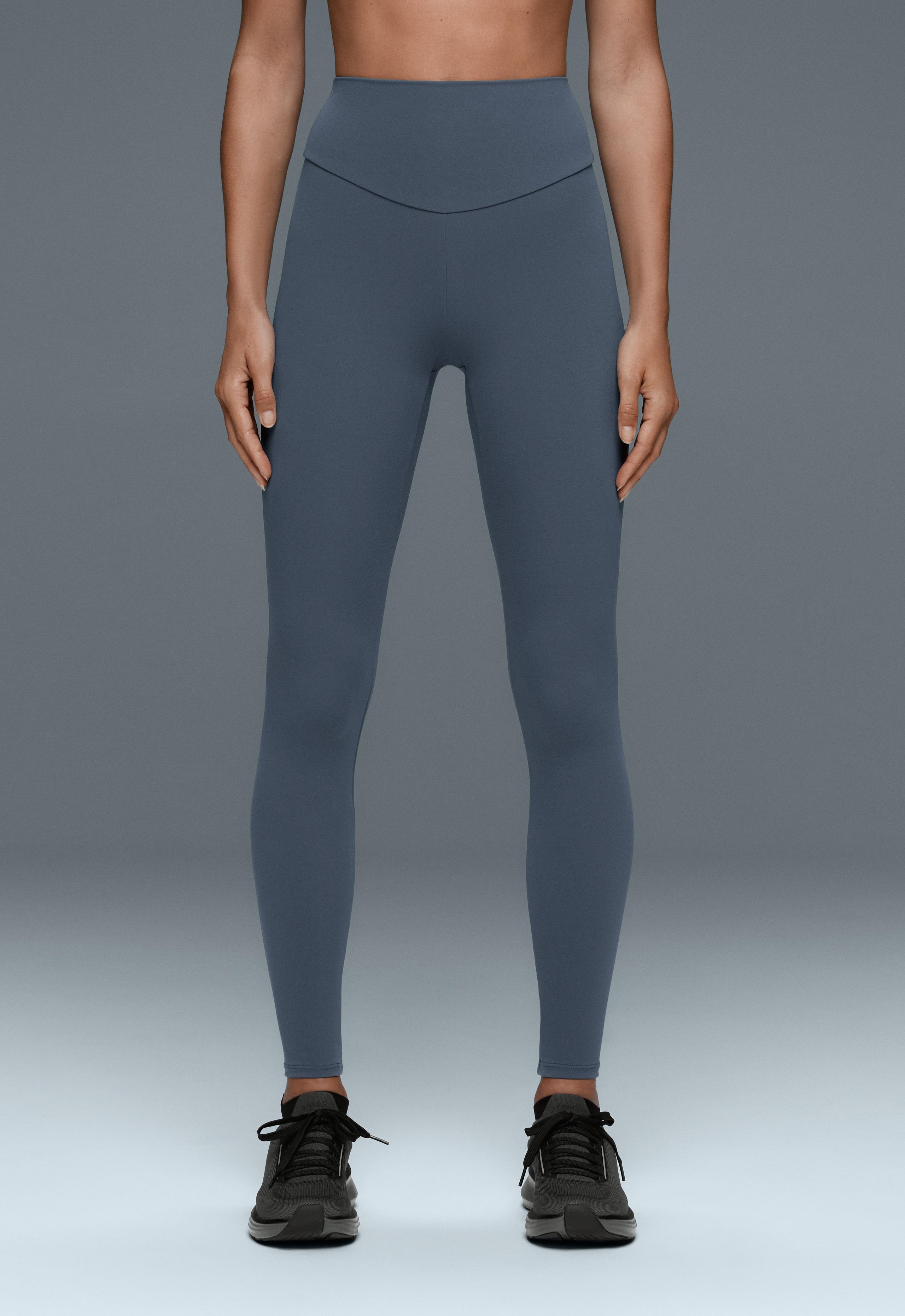 Comfortlux high-waisted ankle-length leggings - DARK PETROL BLUE
