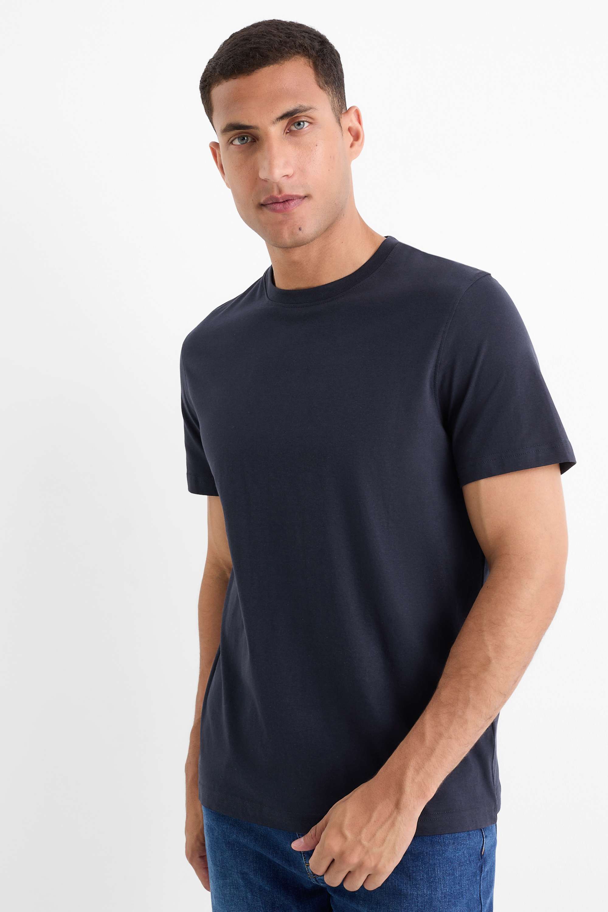 T-shirt - regular fit dark blue