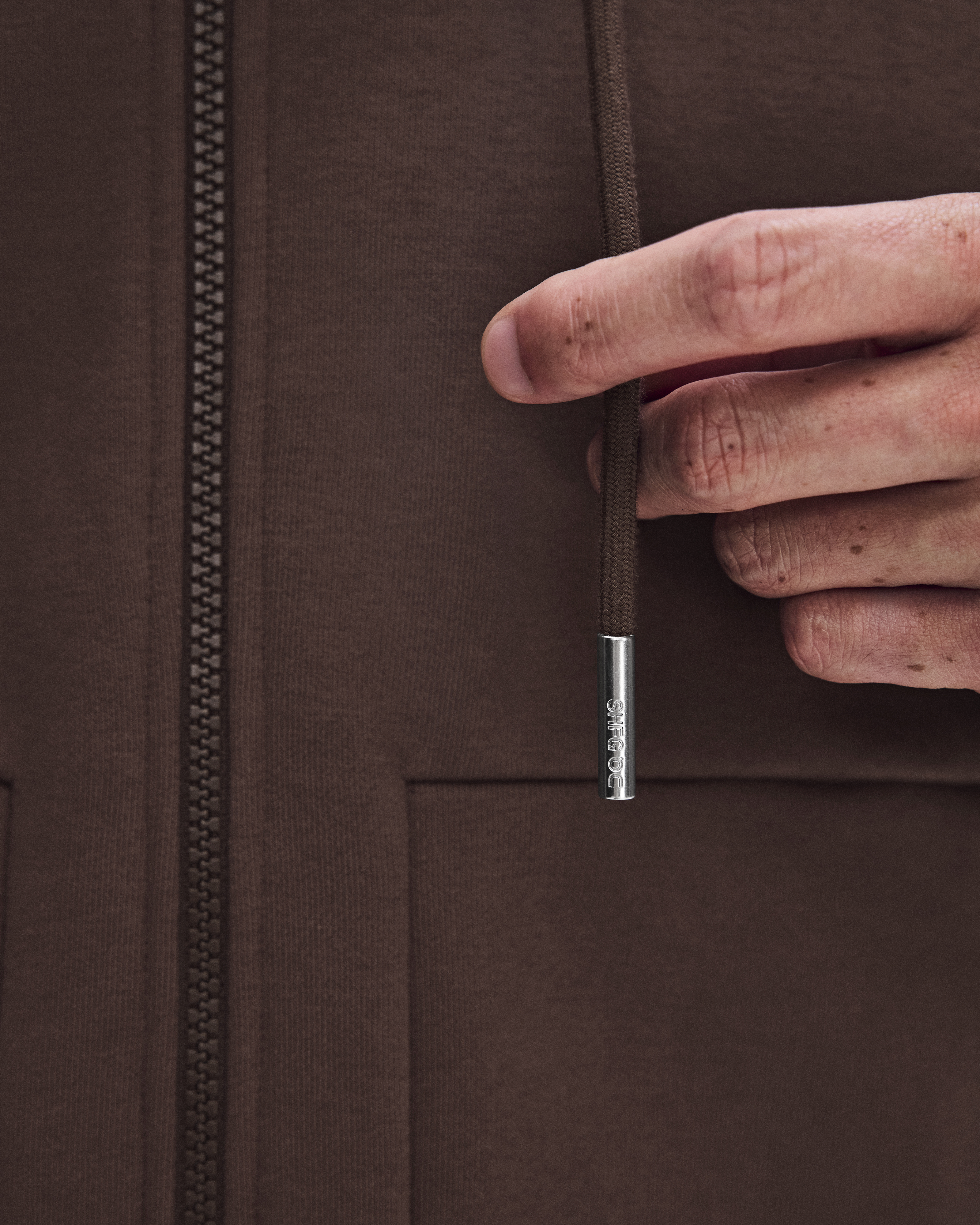 Utility Zip Hoodie SHG - Medjool
