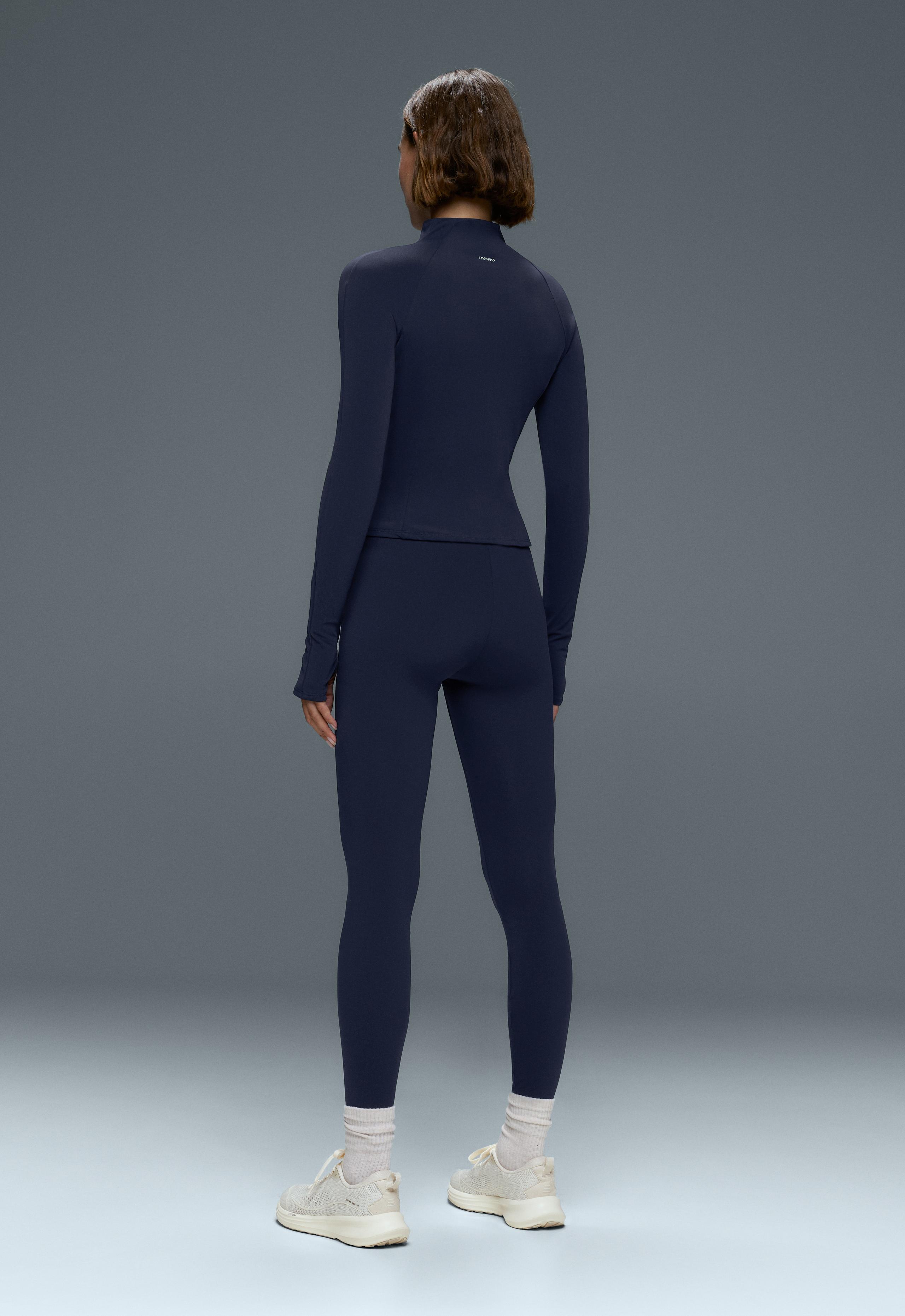 Light warm technical jacket - NAVY BLUE