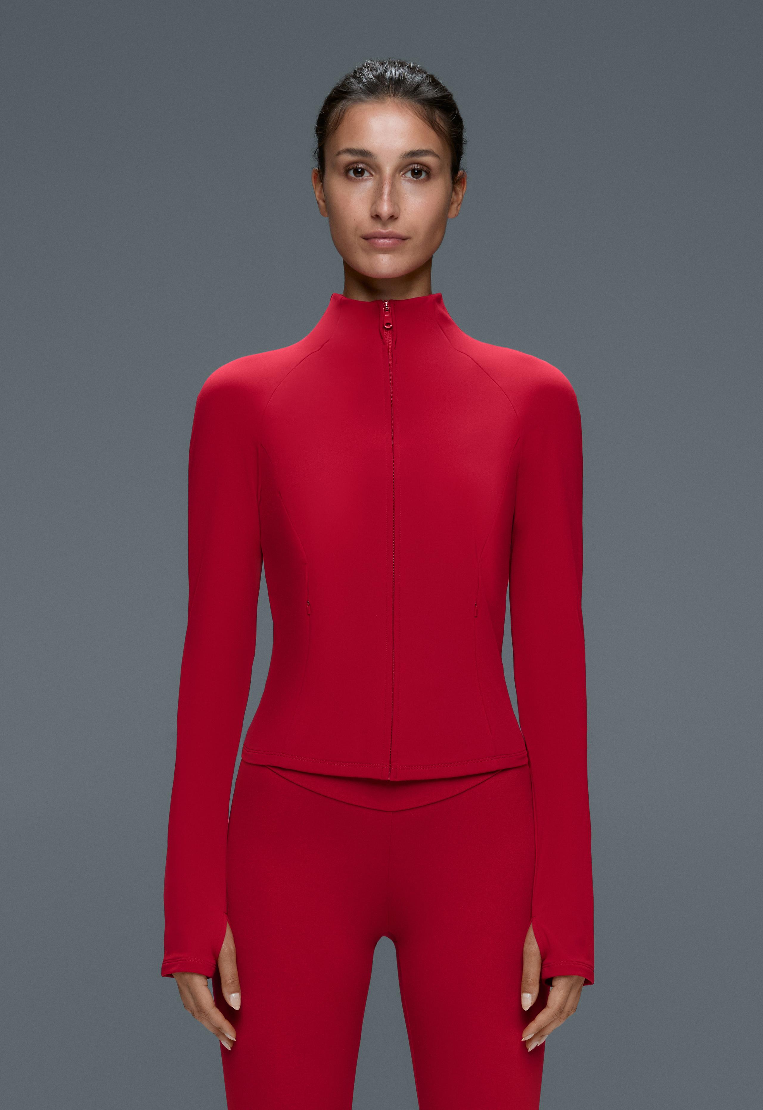Light warm technical jacket - STRAWBERRY