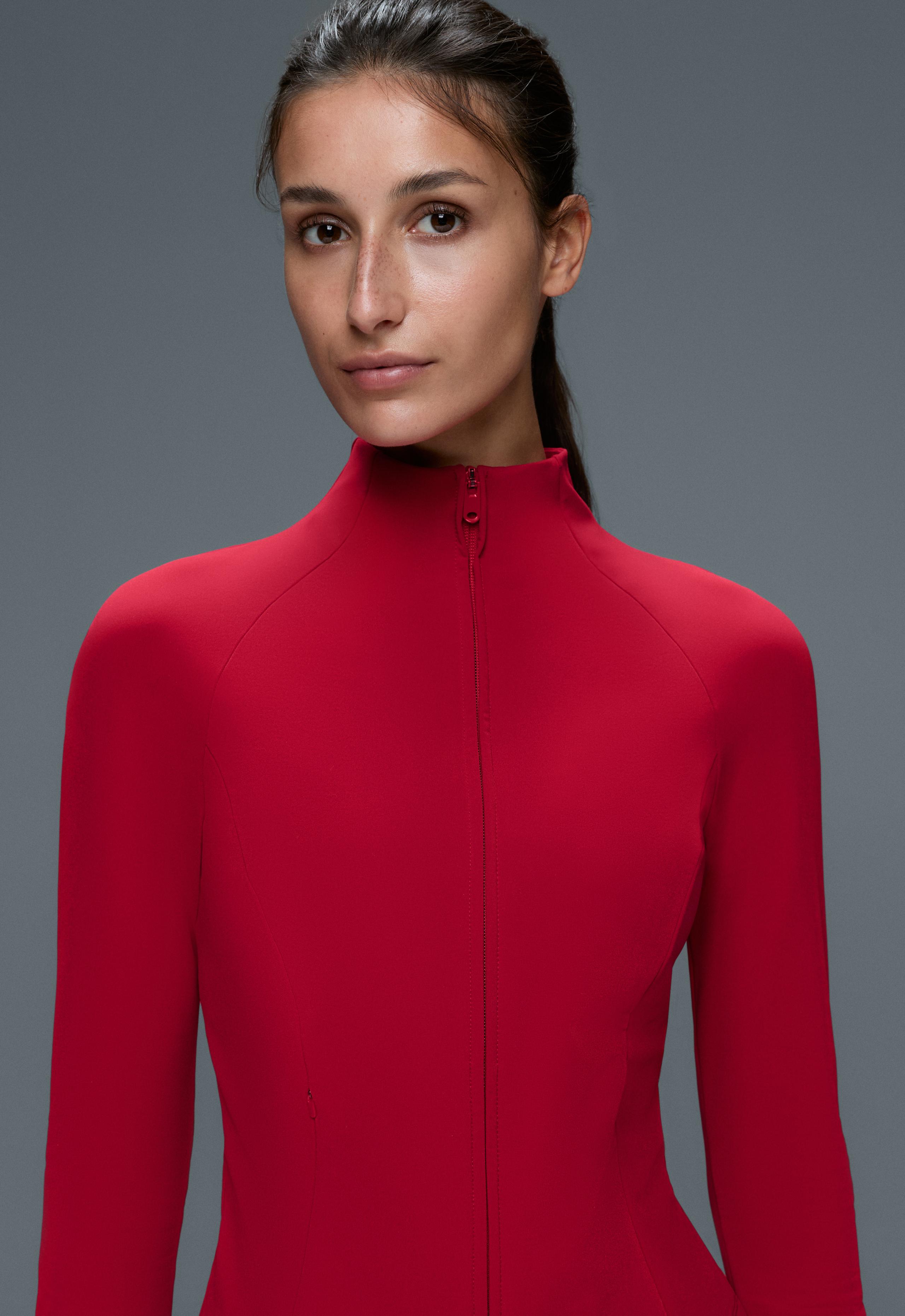 Light warm technical jacket - STRAWBERRY
