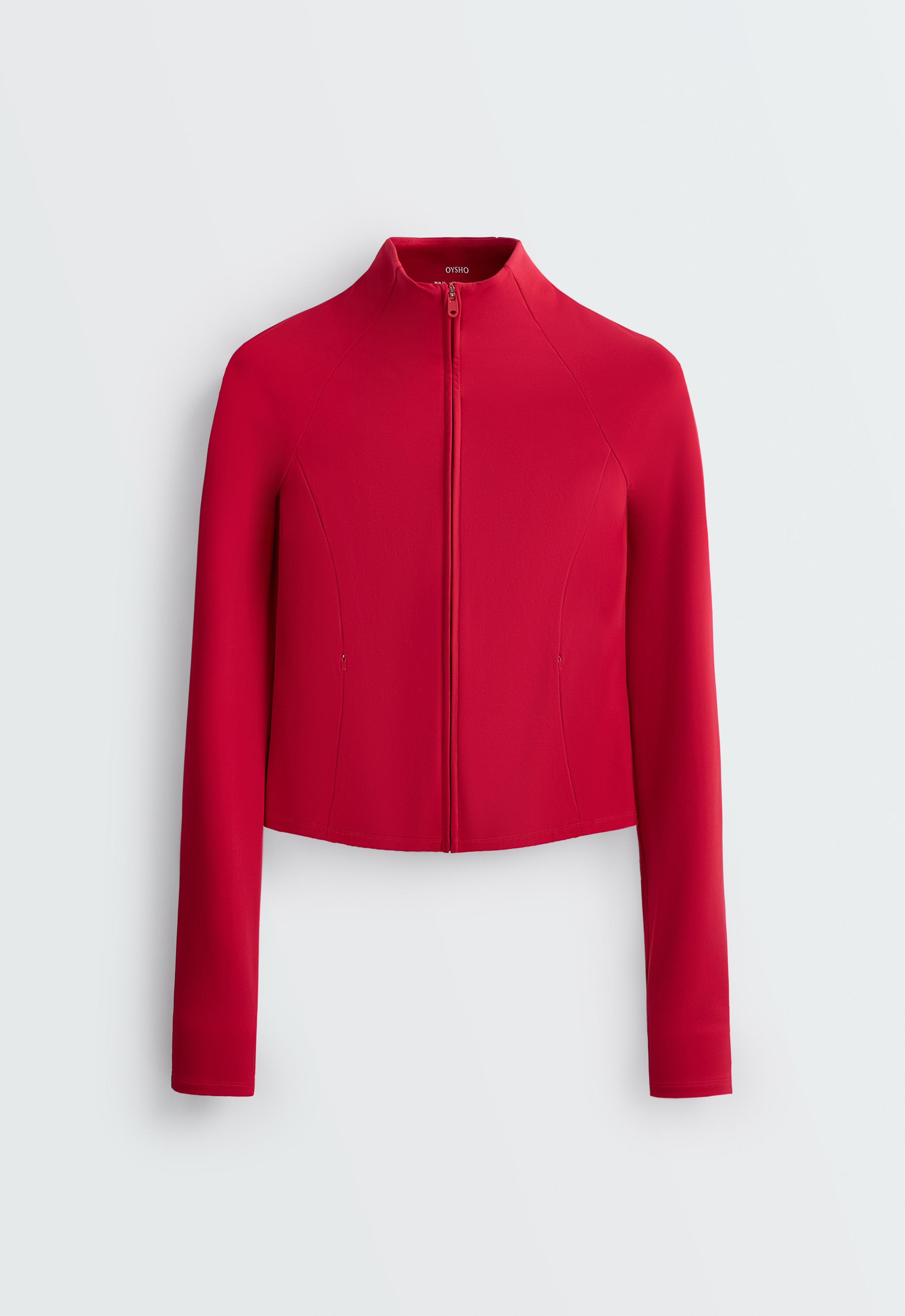 Light warm technical jacket - STRAWBERRY