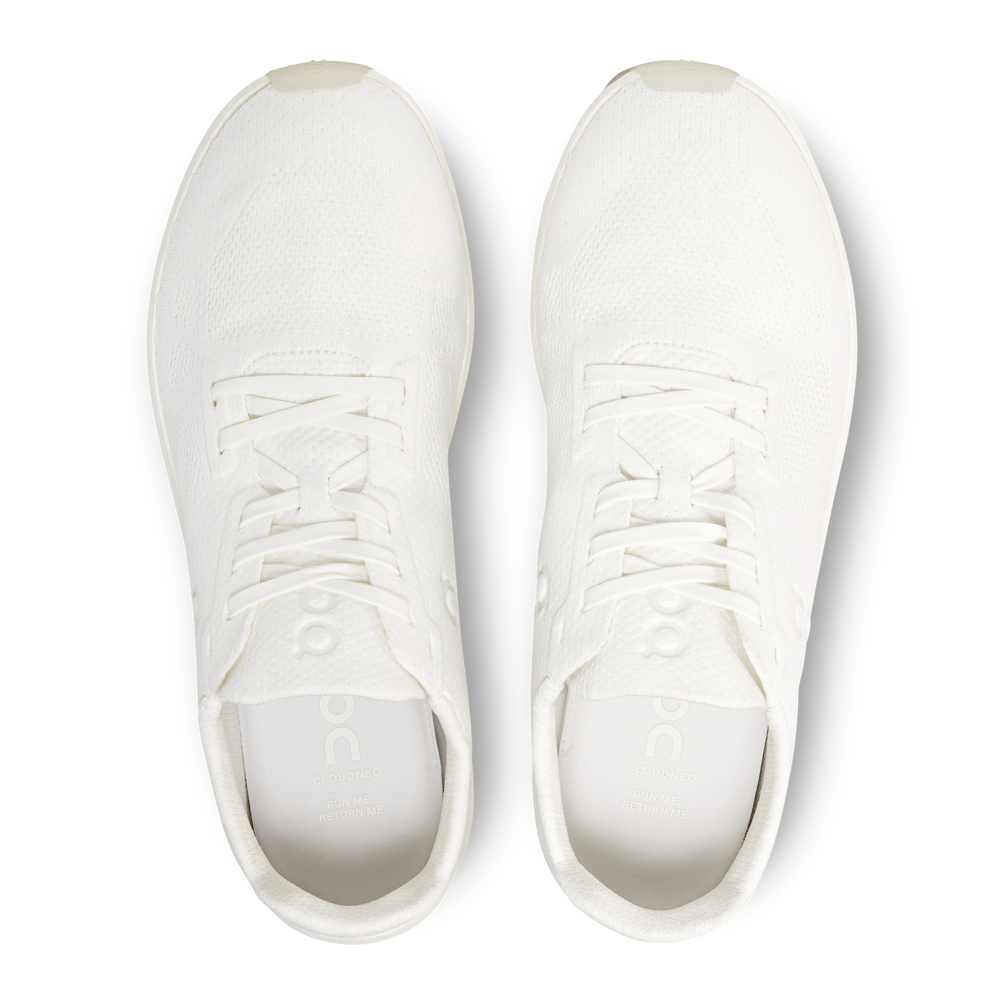 Overhead shot of the 100% circular, high-performance Cloudneo.