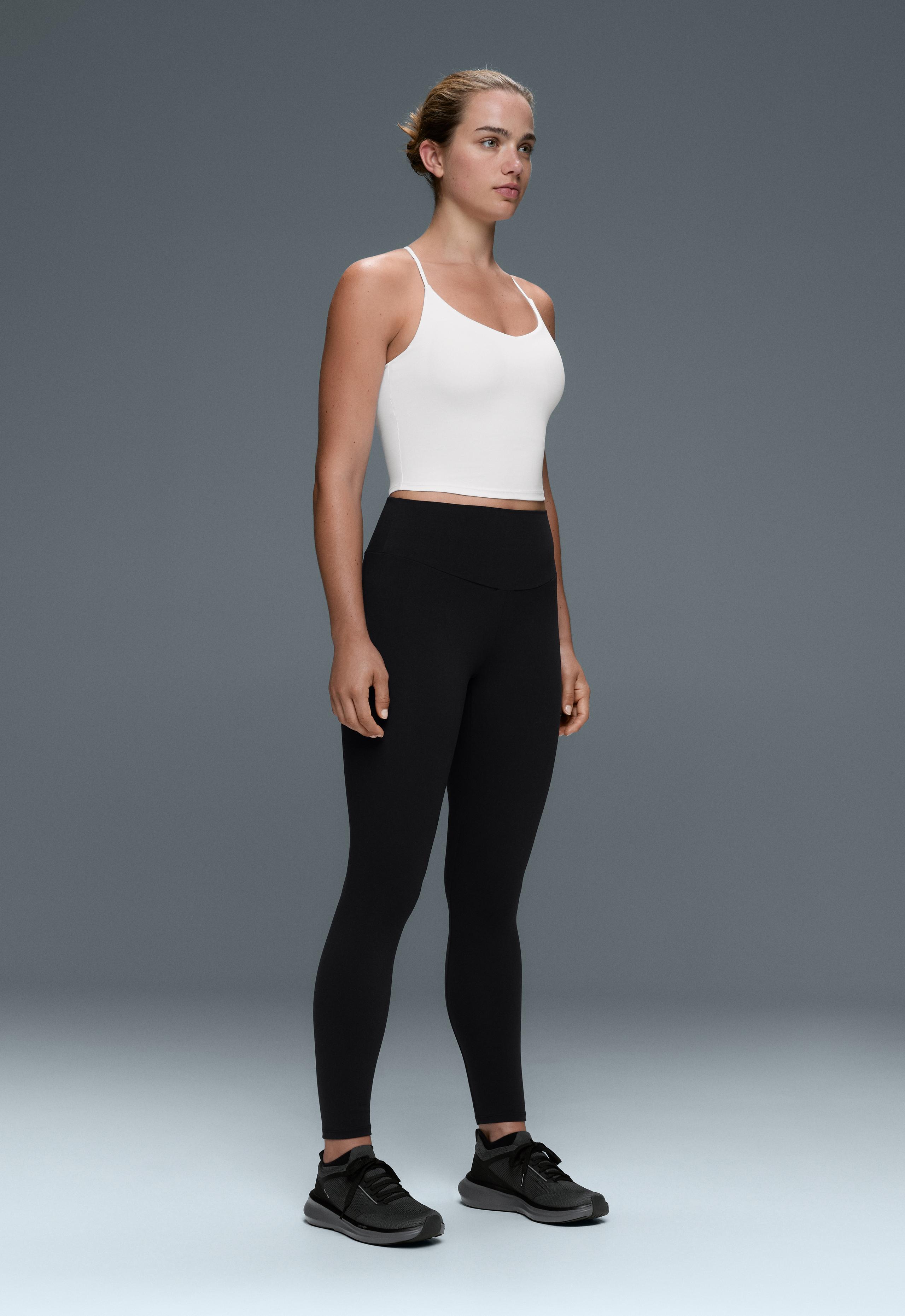 Comfortlux tank top with adjustable straps - WHITE