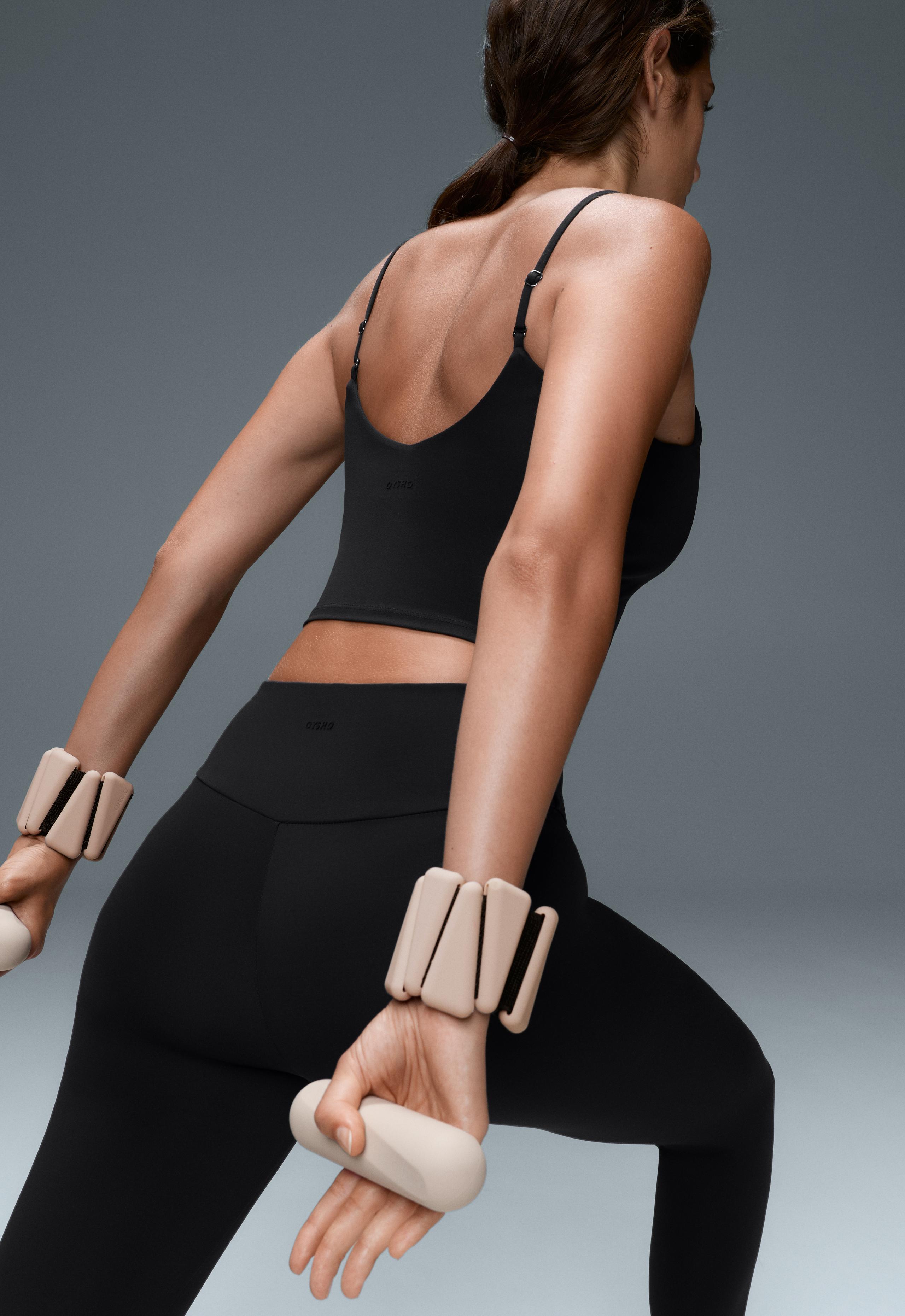 Comfortlux tank top with adjustable straps - BLACK
