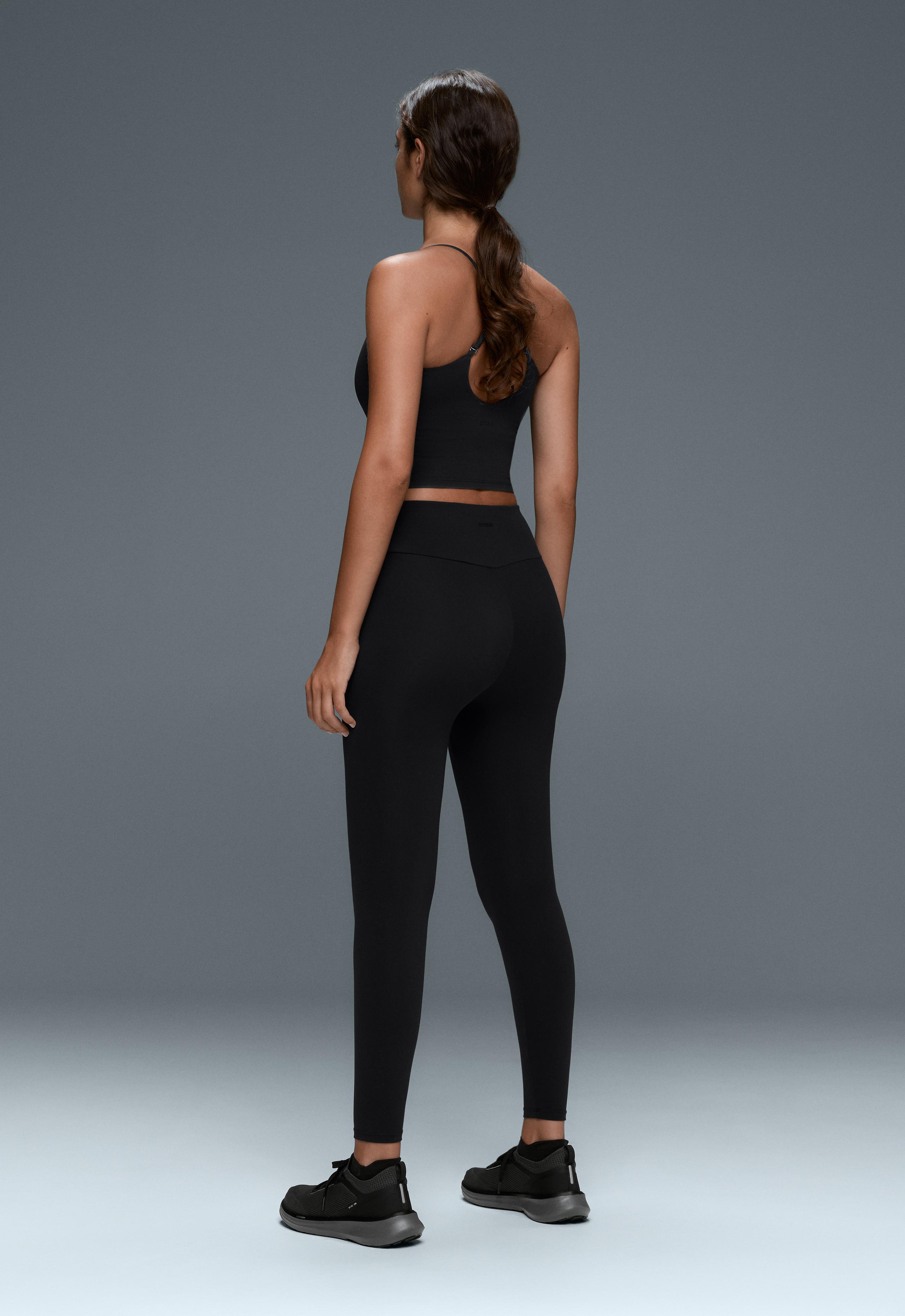 Comfortlux tank top with adjustable straps - BLACK