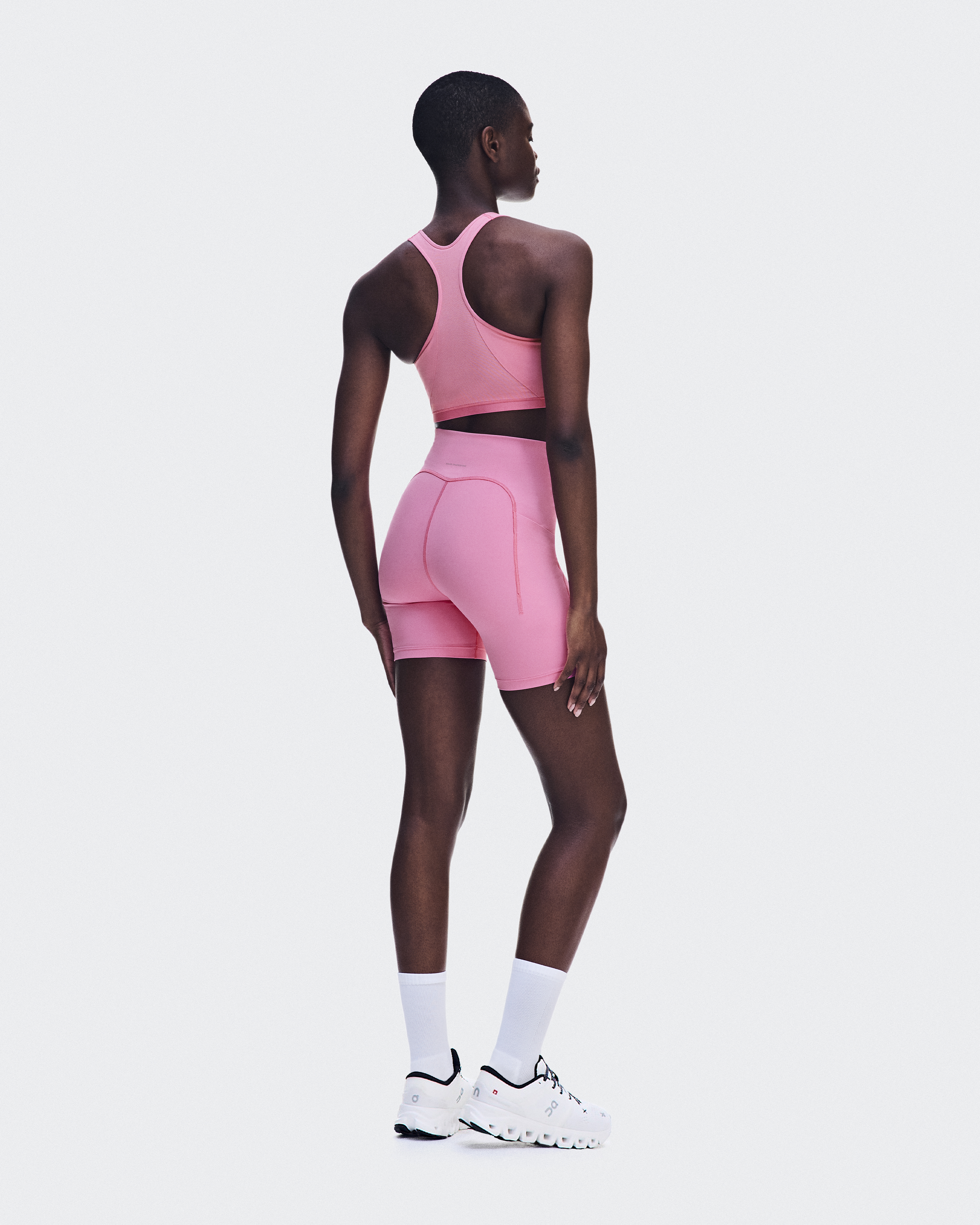 Train Tights Short 6" - Bubblegum