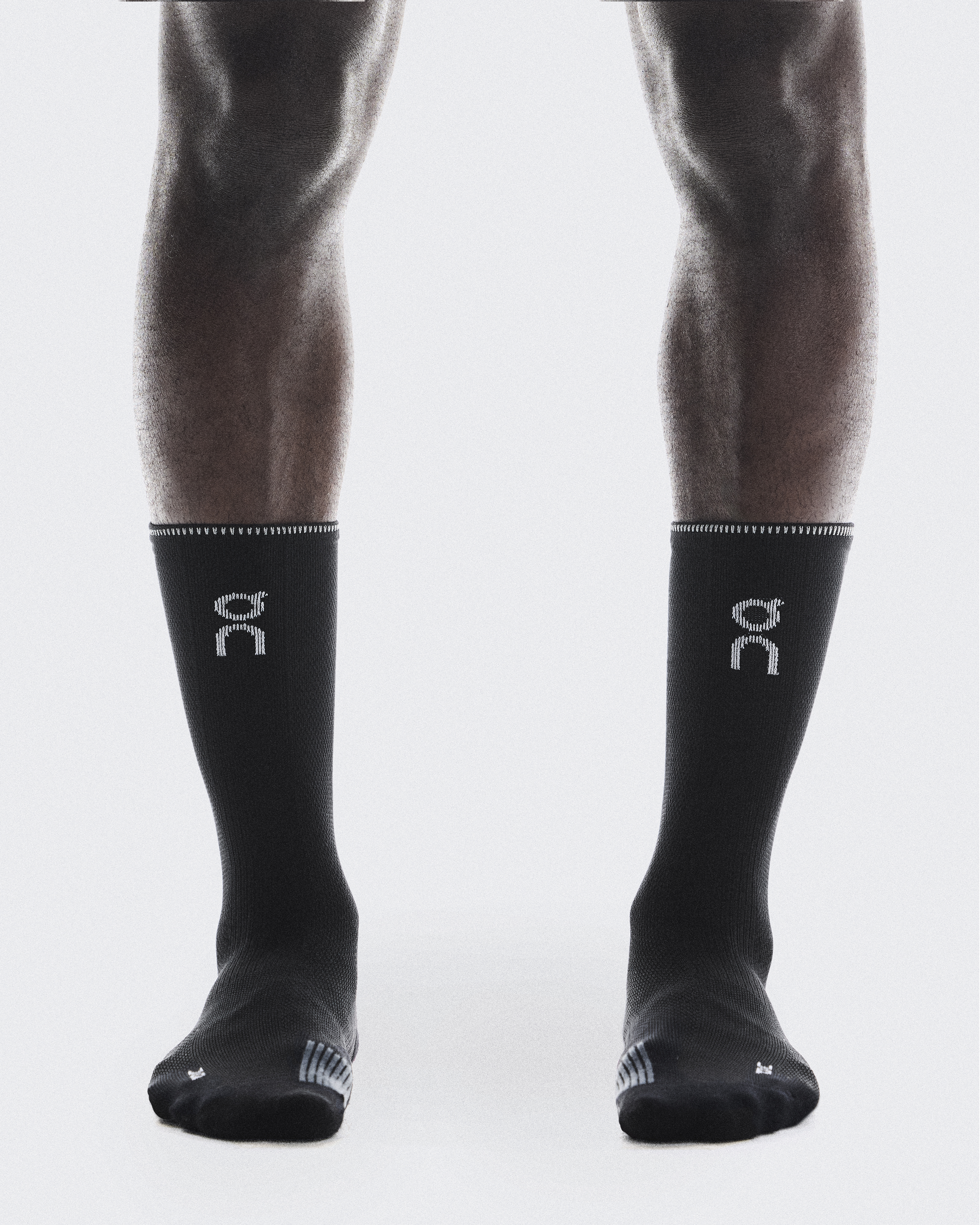 Performance Run Sock High - Black | Eclipse
