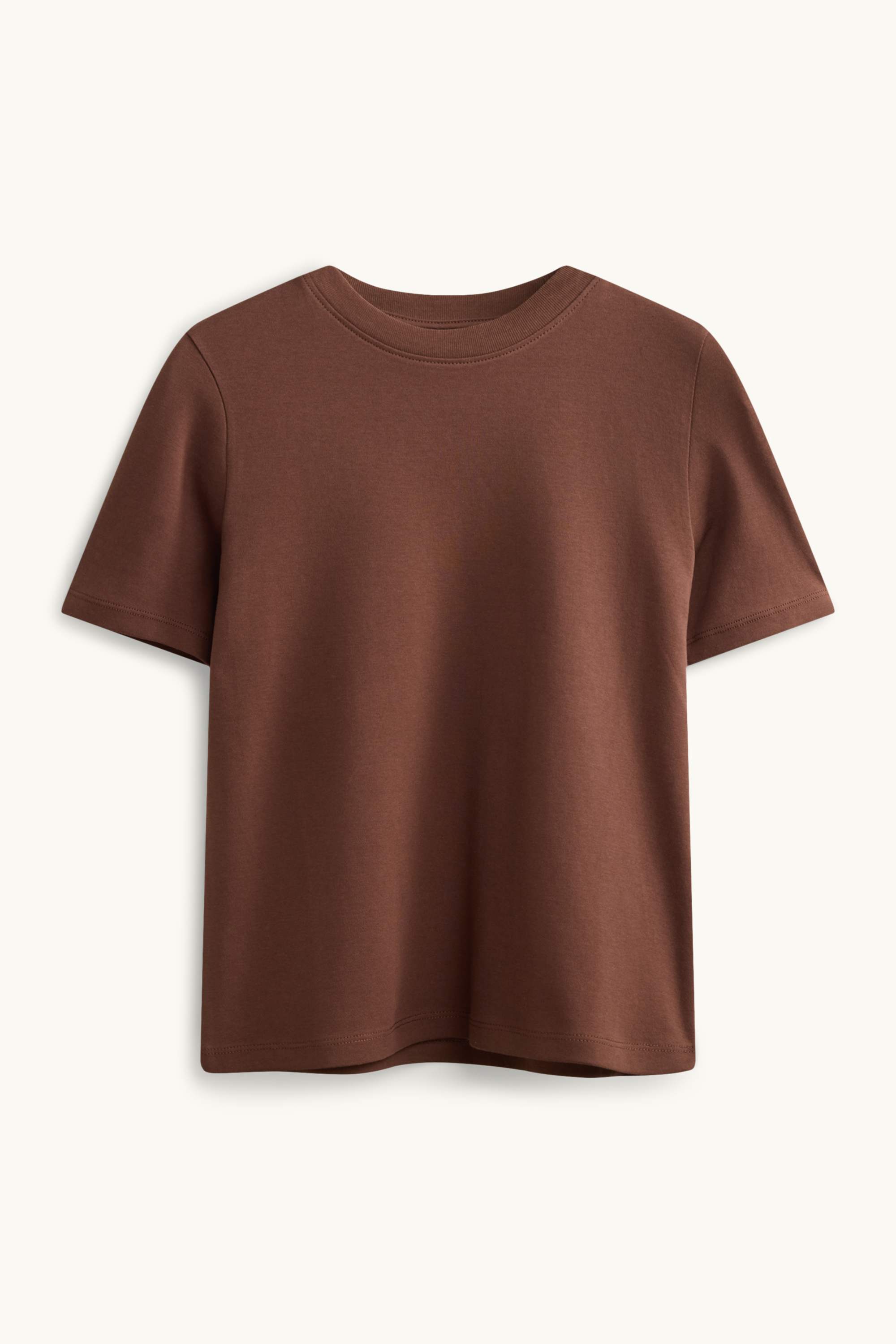 T-shirt - slim fit brown
