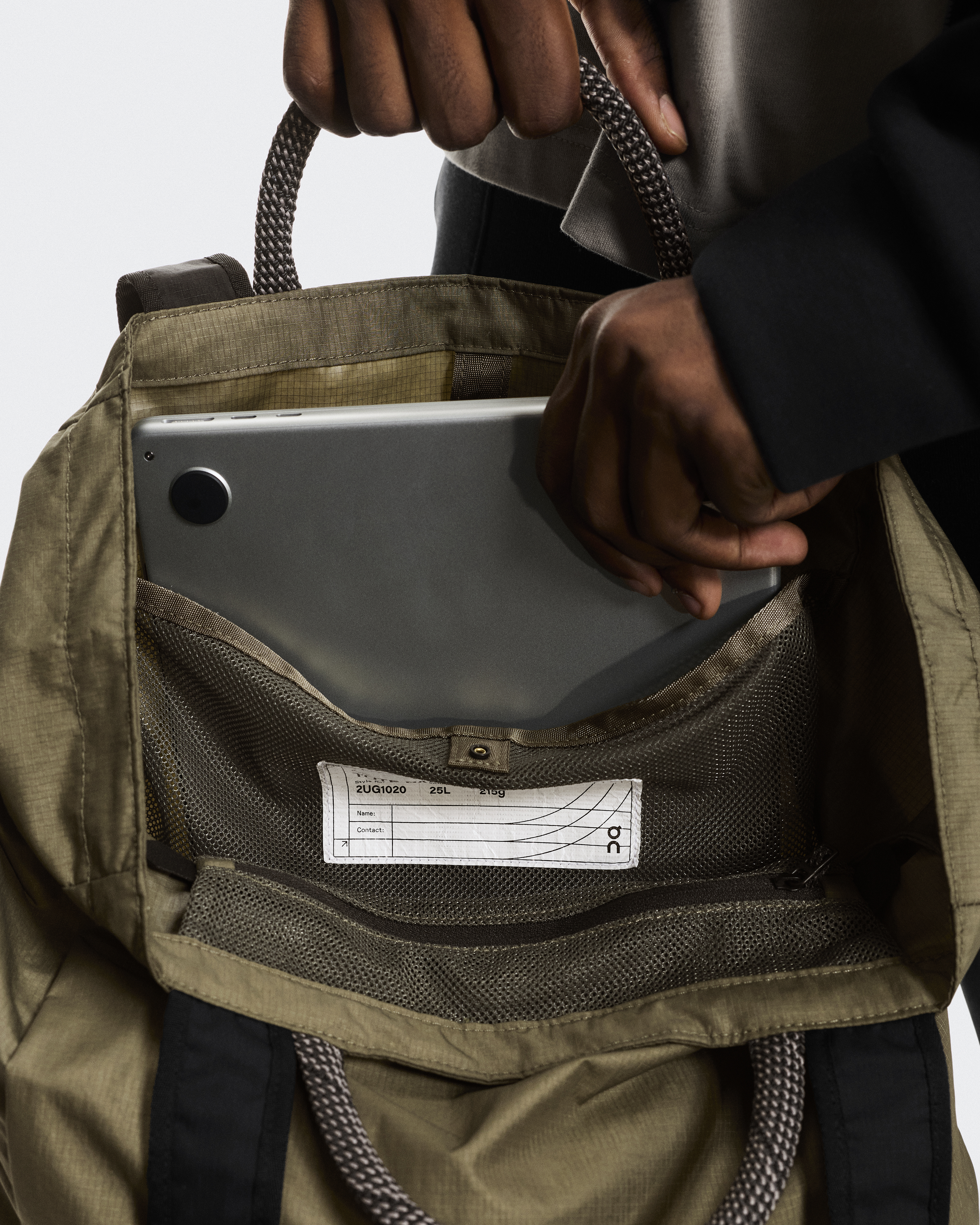 Tote Pack 25L - Olive | Black