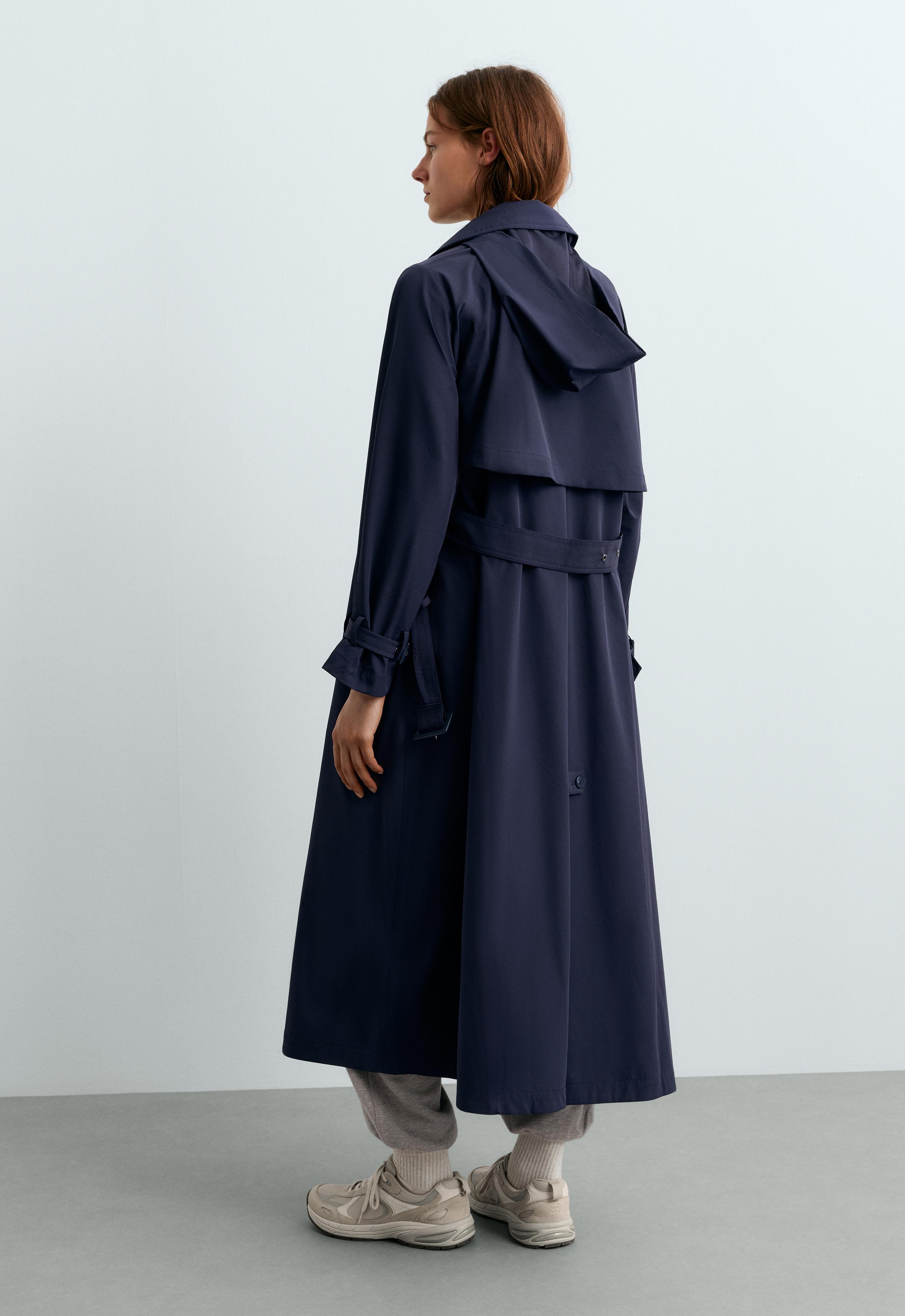 Extra lightweight long 10k waterproof jacket - MIDNIGHT BLUE