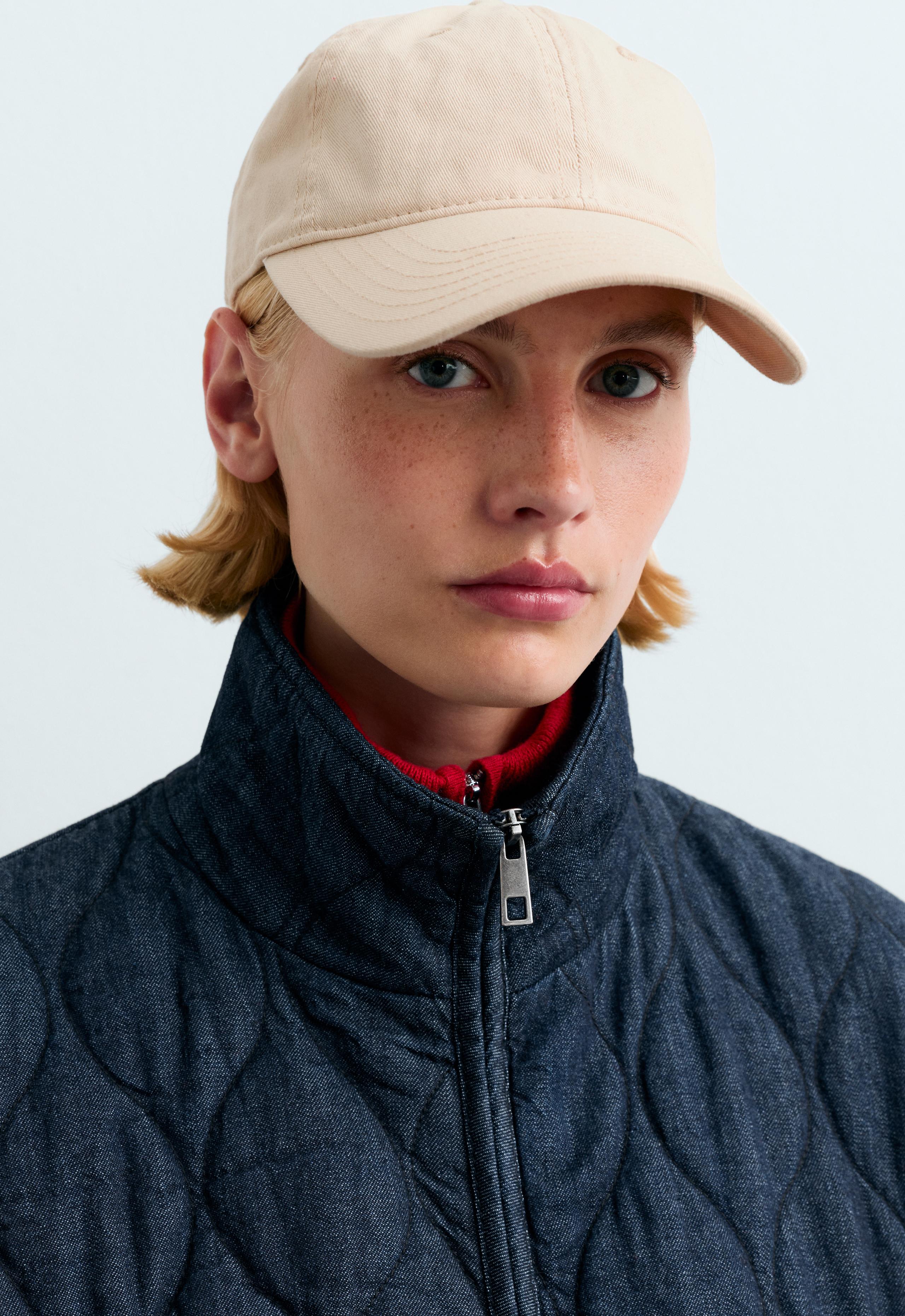 FELLEX® AEROGEL padded boxy denim-effect jacket - MID DENIM