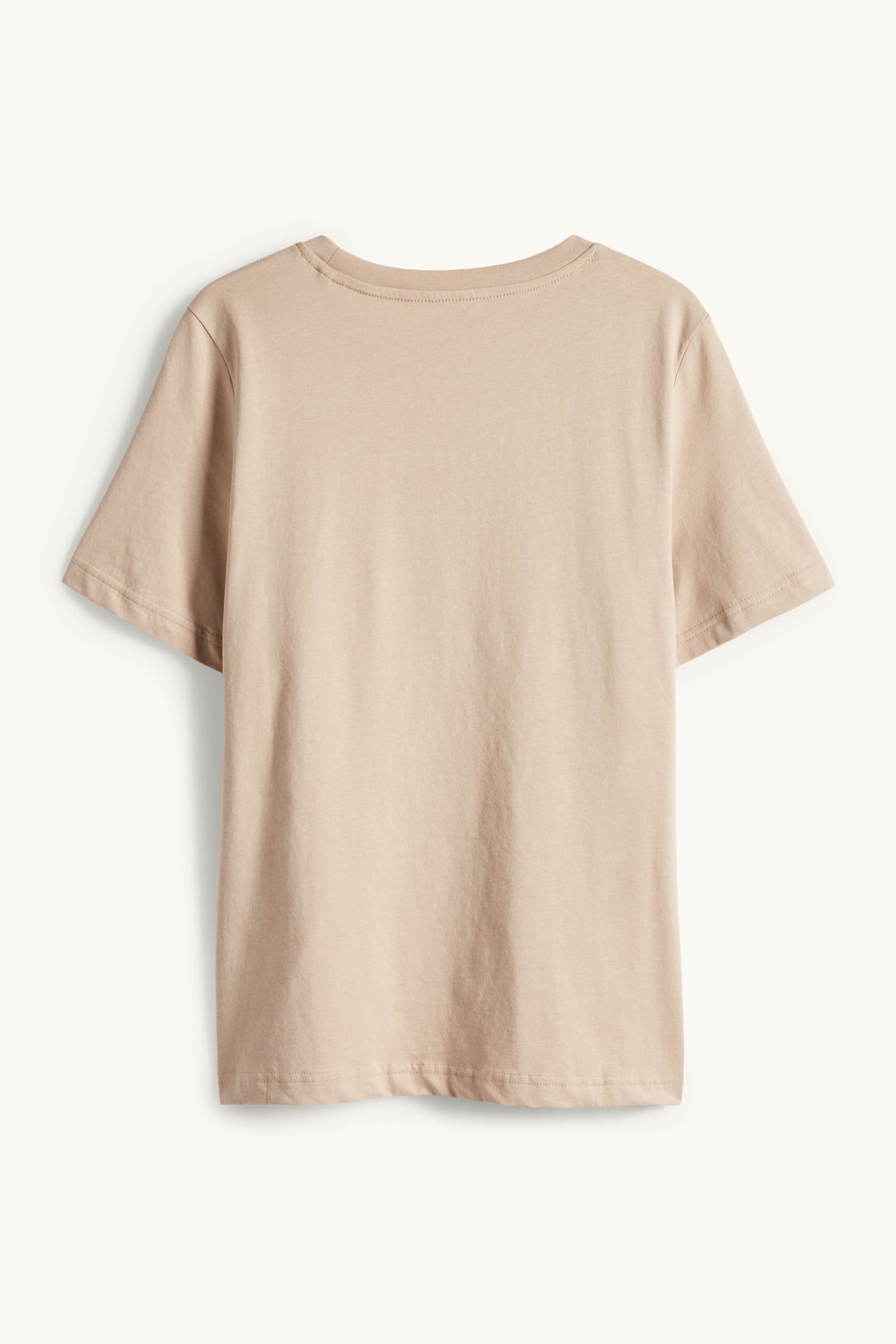 T-shirt - regular fit beige