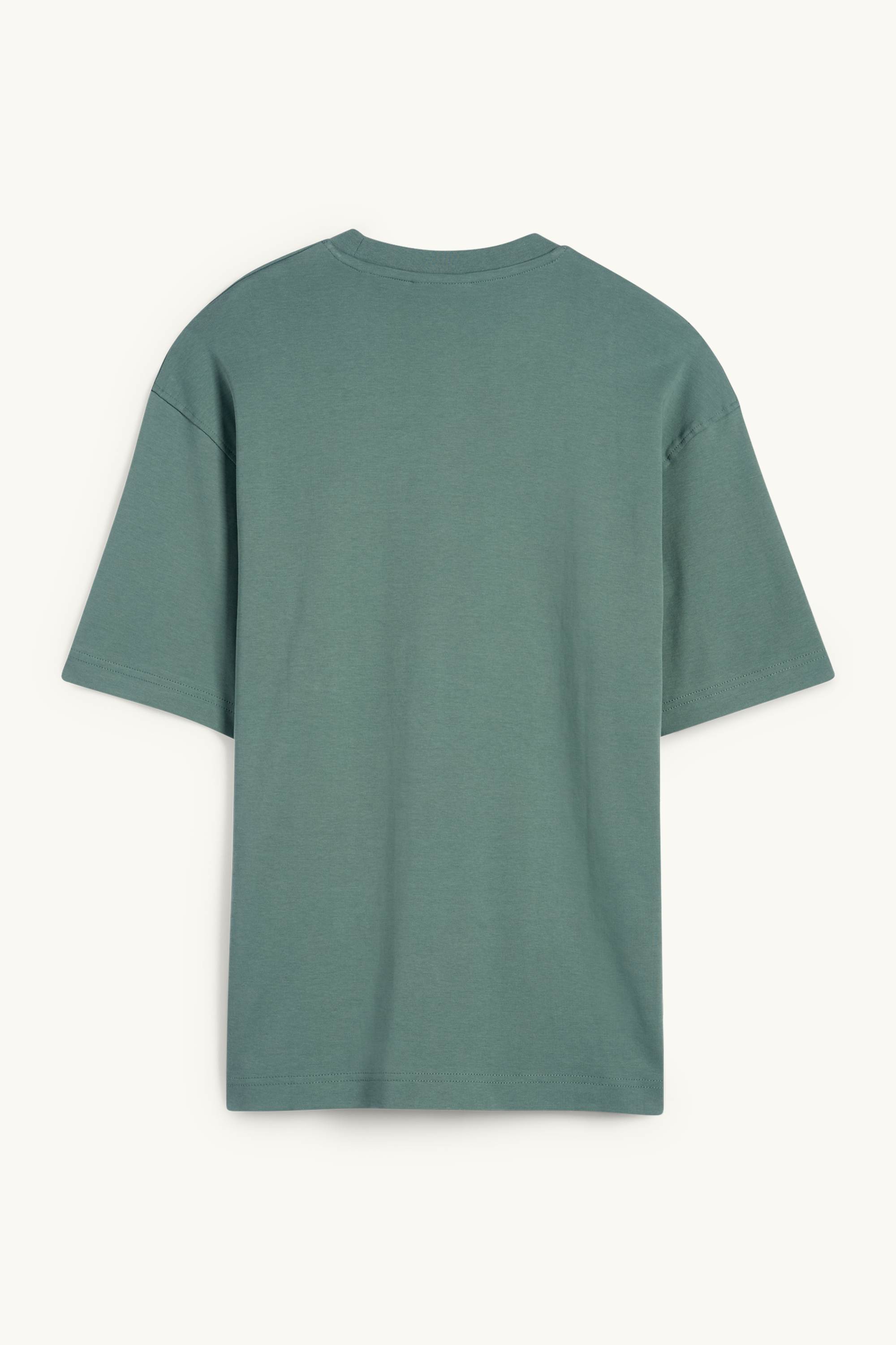 T-shirt - relaxed fit green (7)