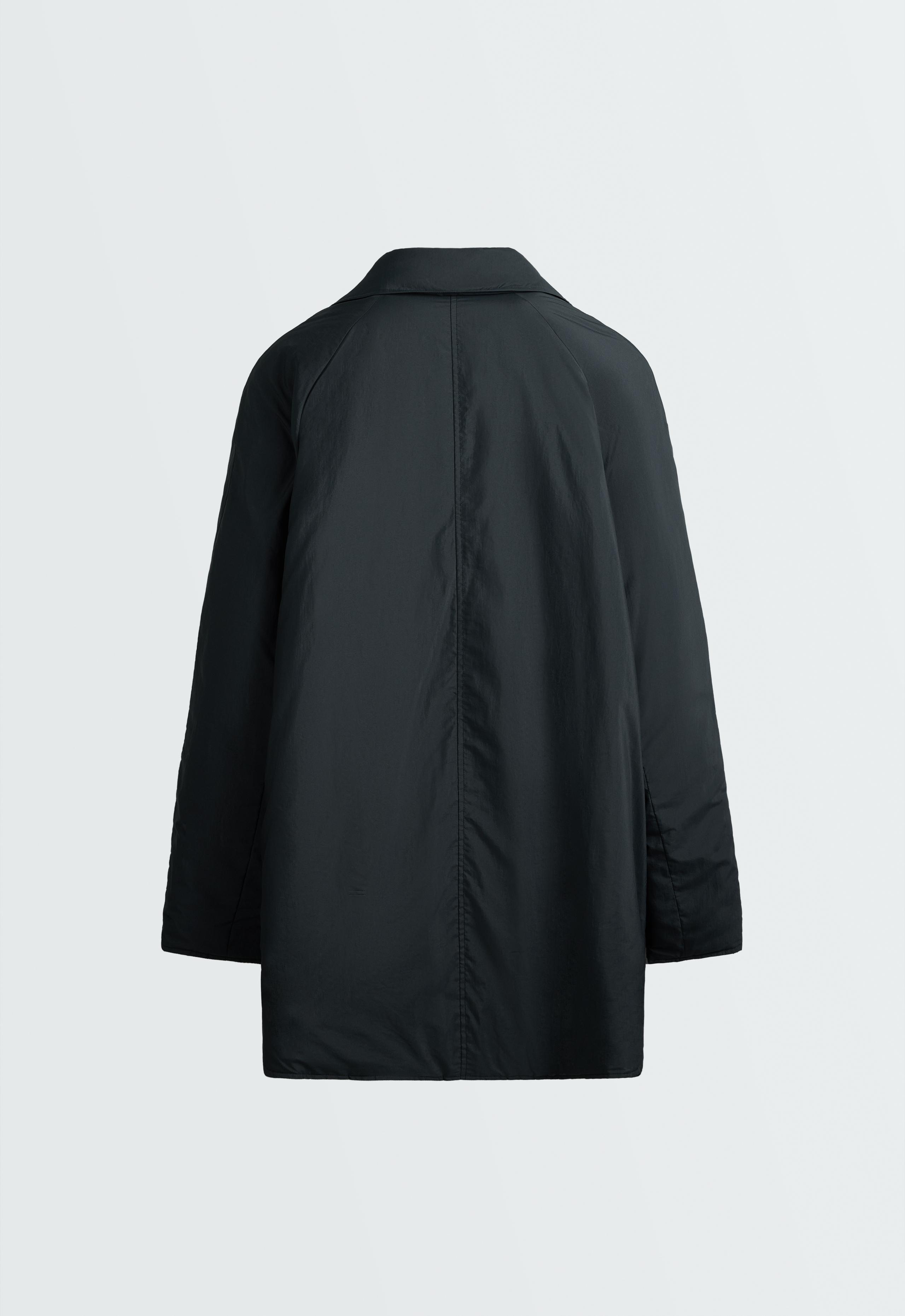 FELLEX® AEROGEL buttoned mid-length padded jacket - MIDNIGHT BLUE