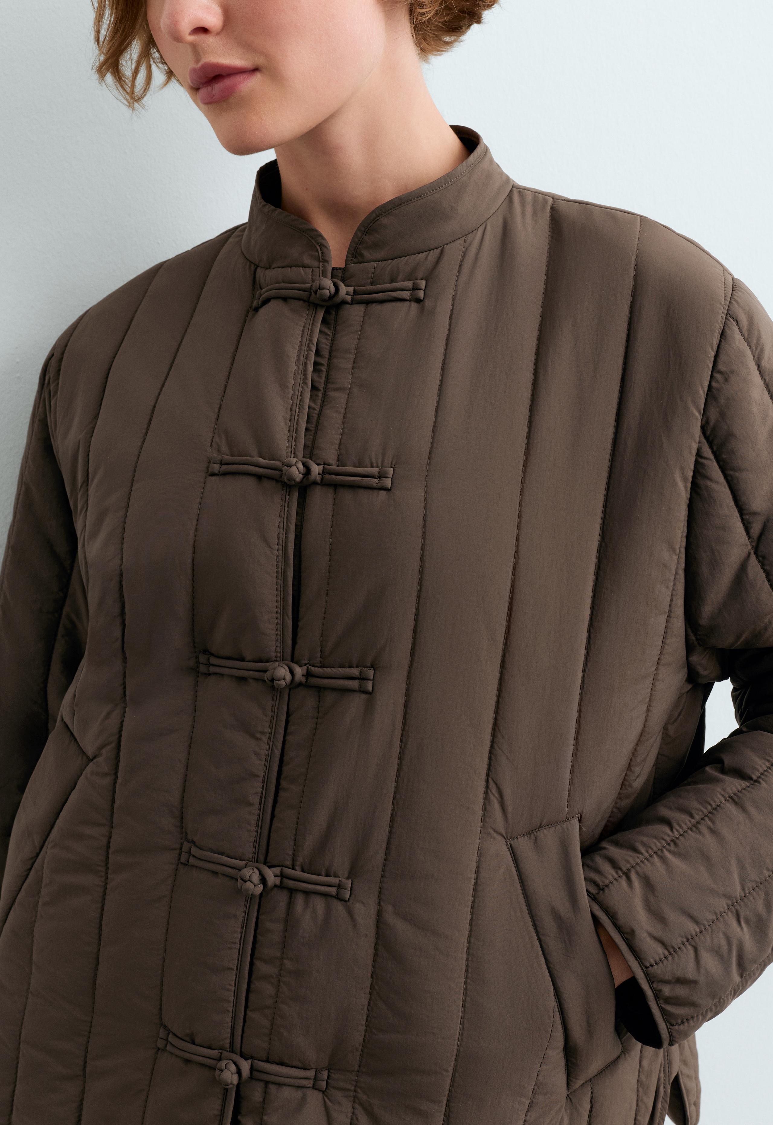 FELLEX® AEROGEL short boxy padded jacket - BROWN
