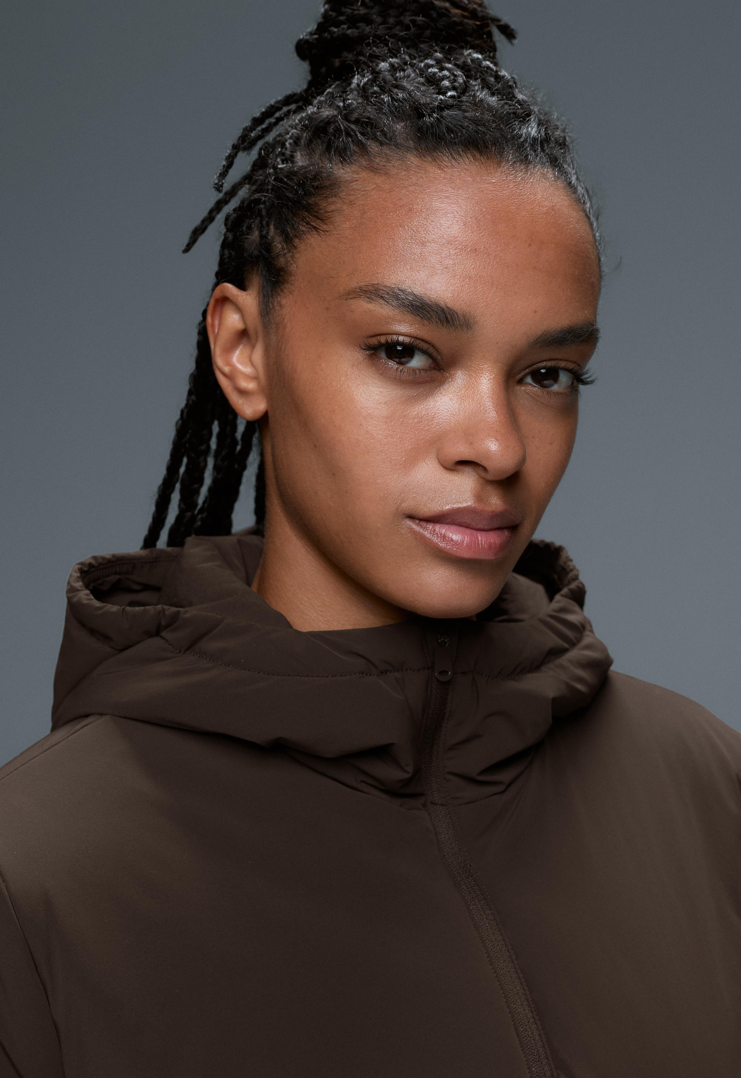FELLEX® Volcanic boxy technical padded jacket - BROWN