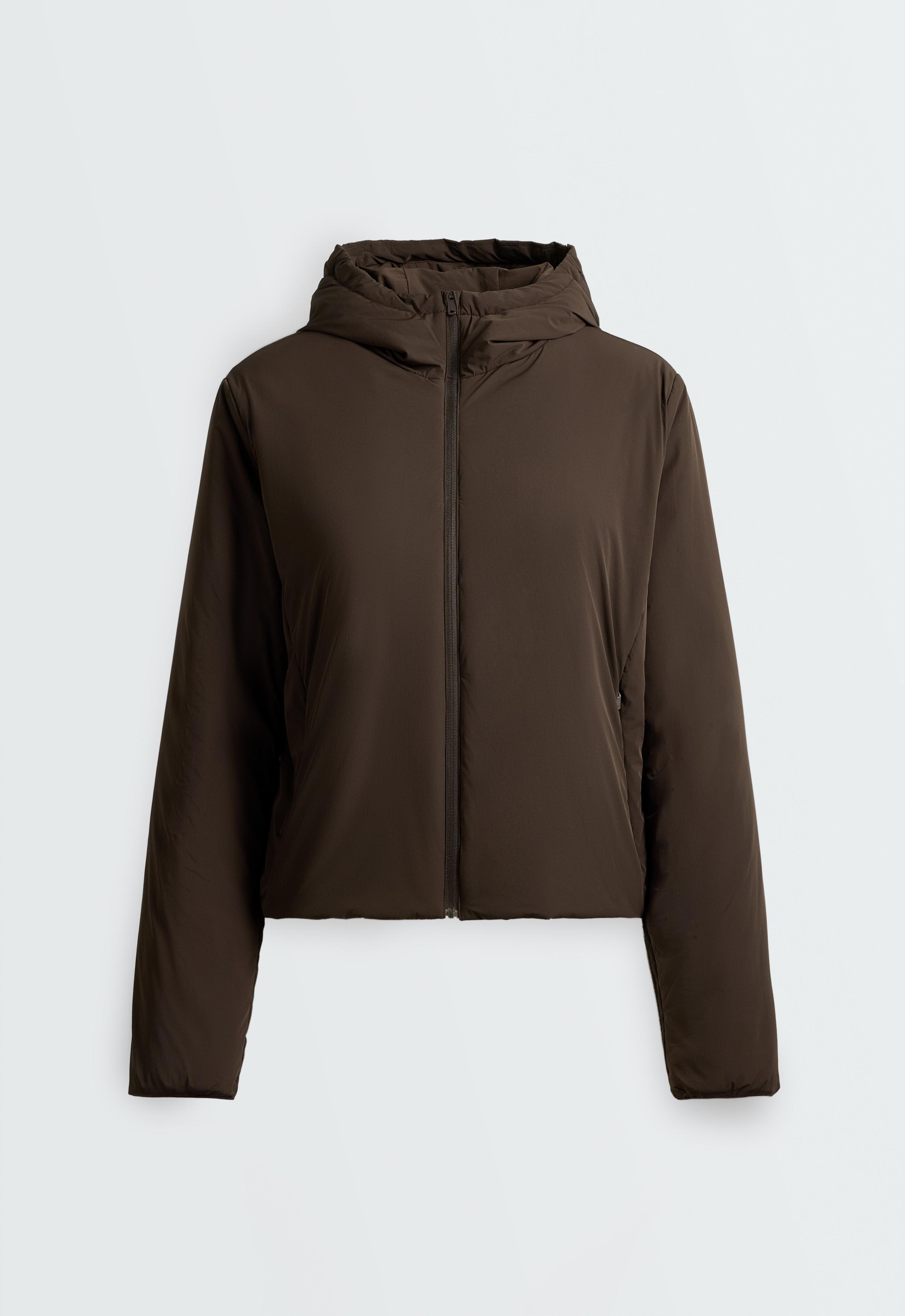 FELLEX® Volcanic boxy technical padded jacket - BROWN