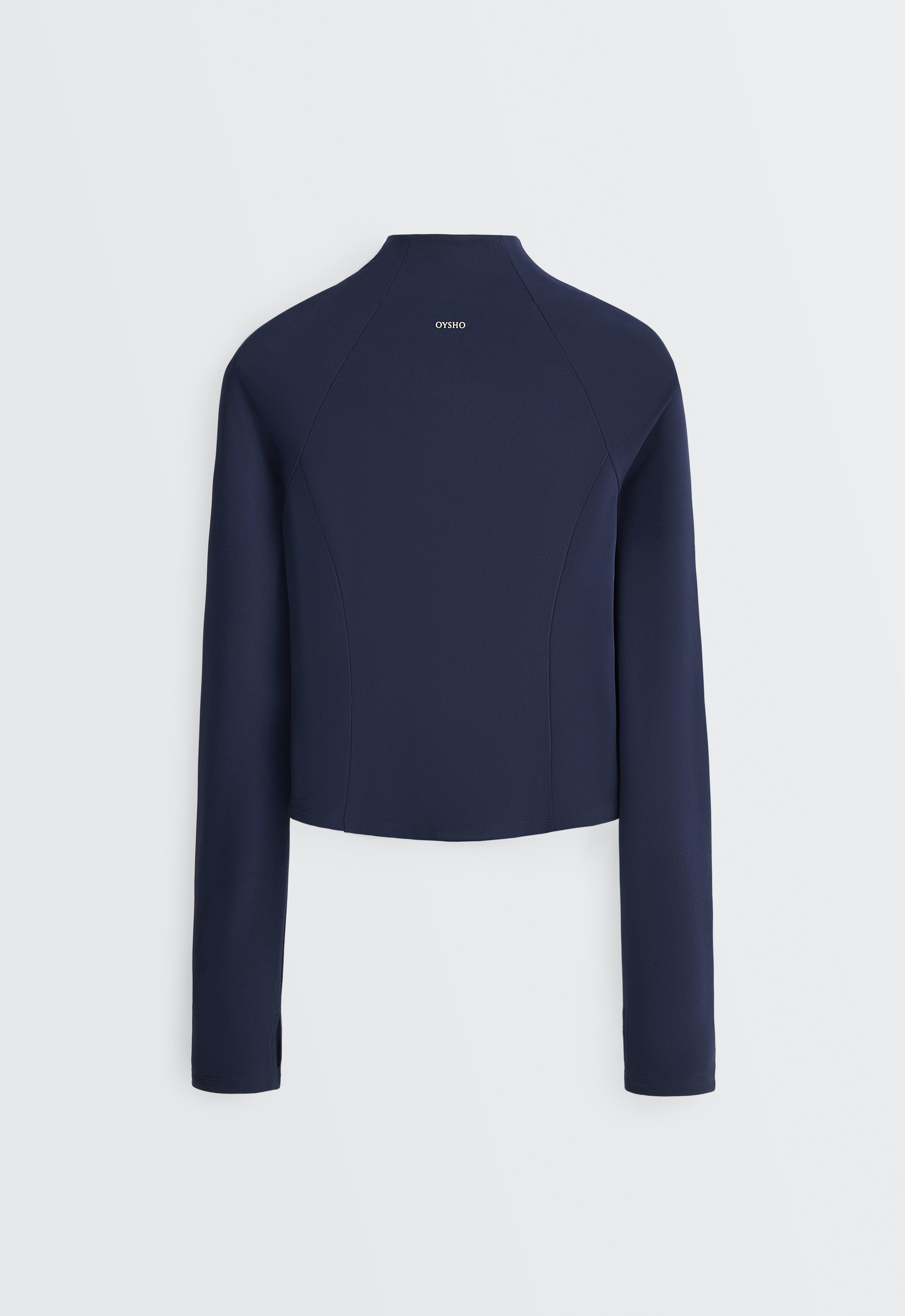Light warm technical jacket - NAVY BLUE