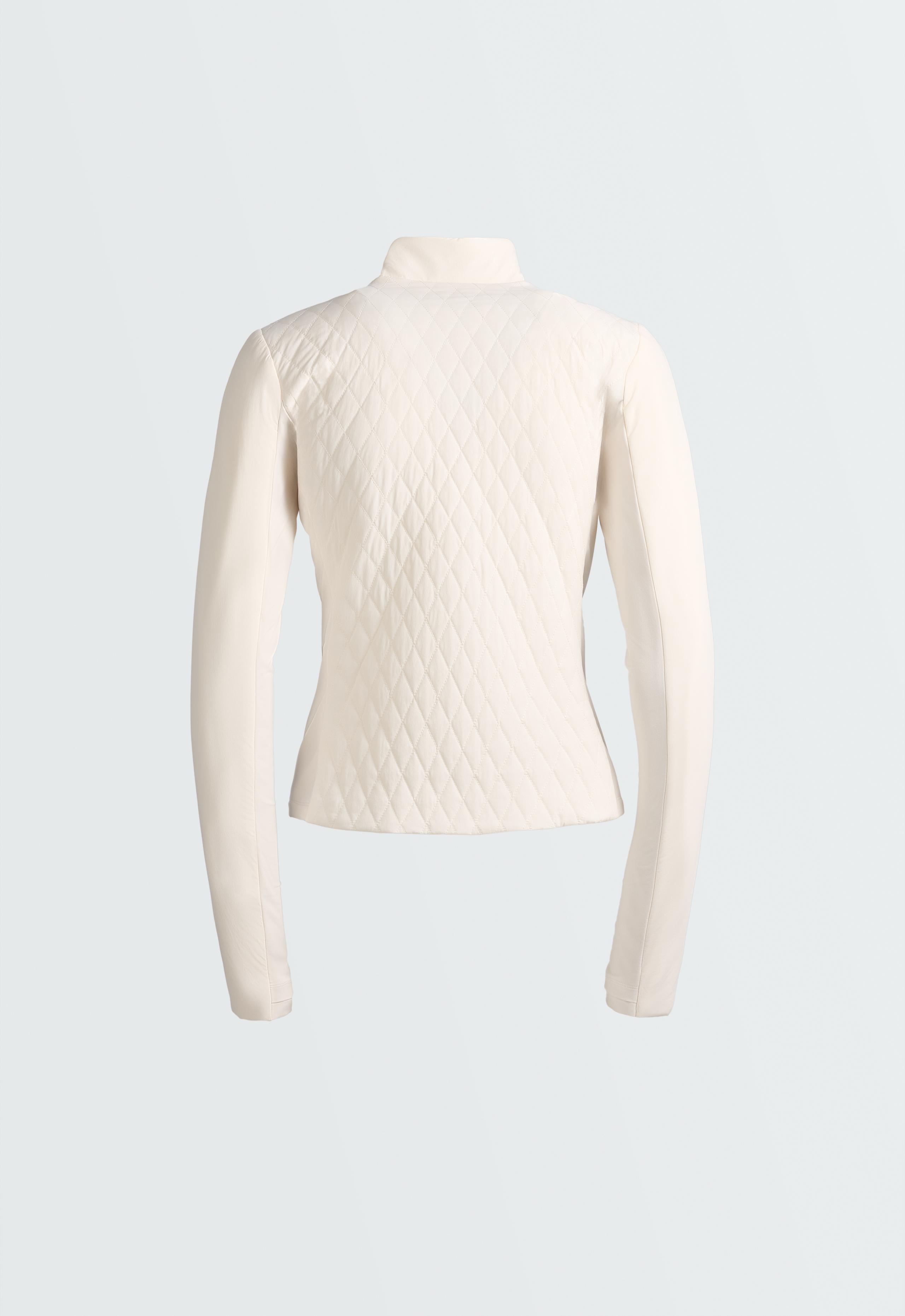 FELLEX® Volcanic hybrid technical padded jacket - PALE ECRU