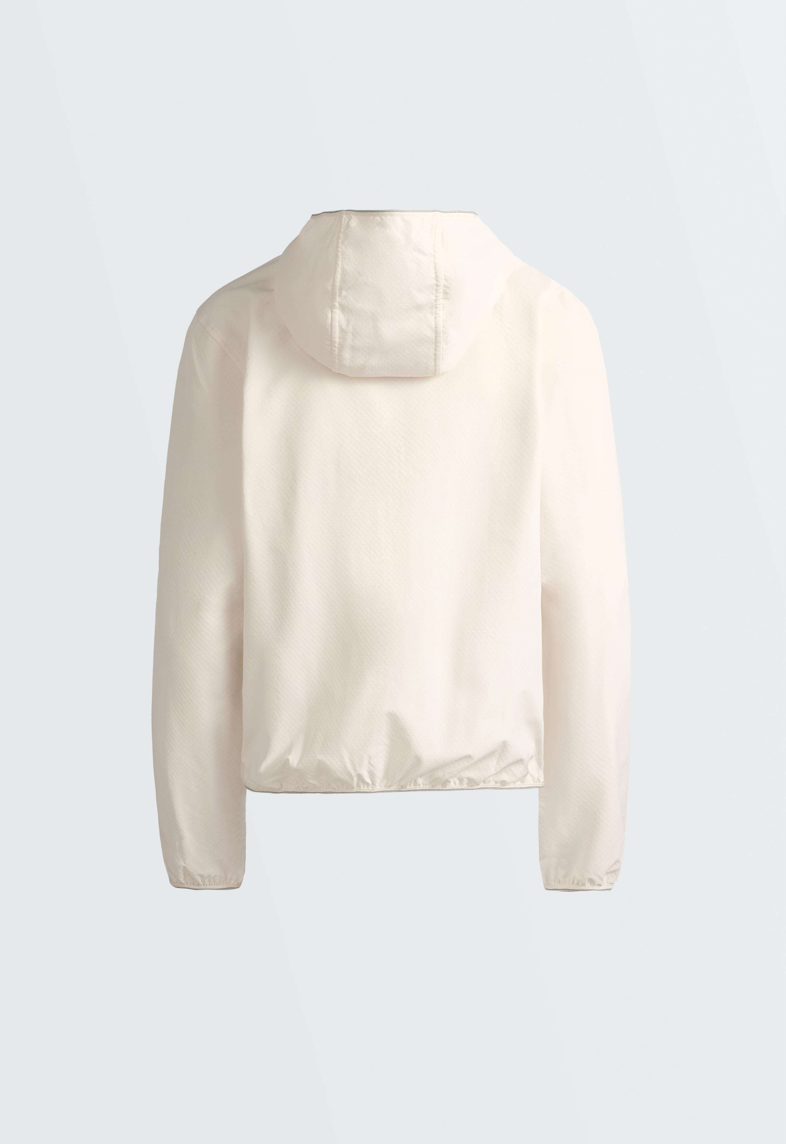 Stretch technical jacket - PALE ECRU