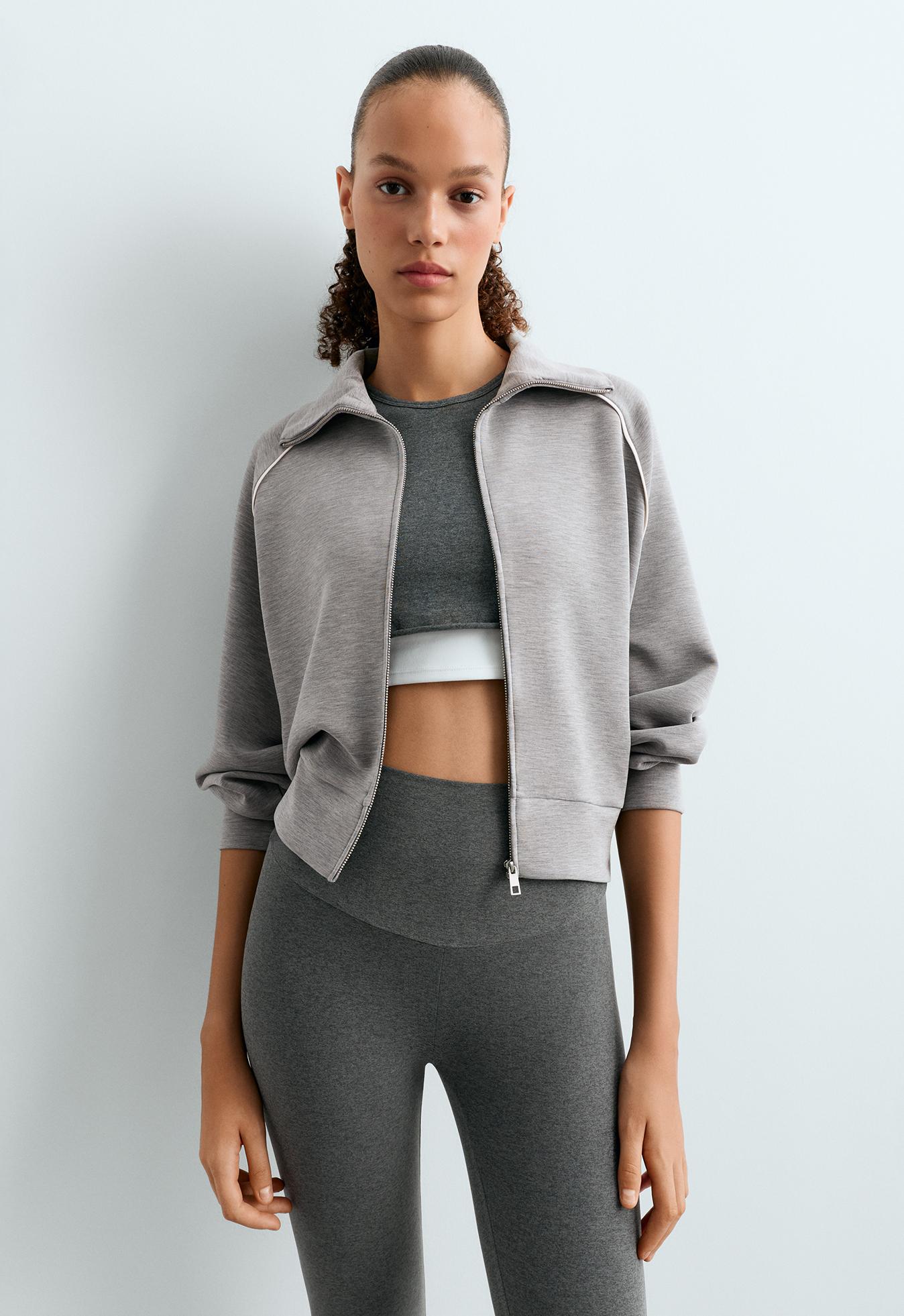 Boxy jacket with modal - MARL