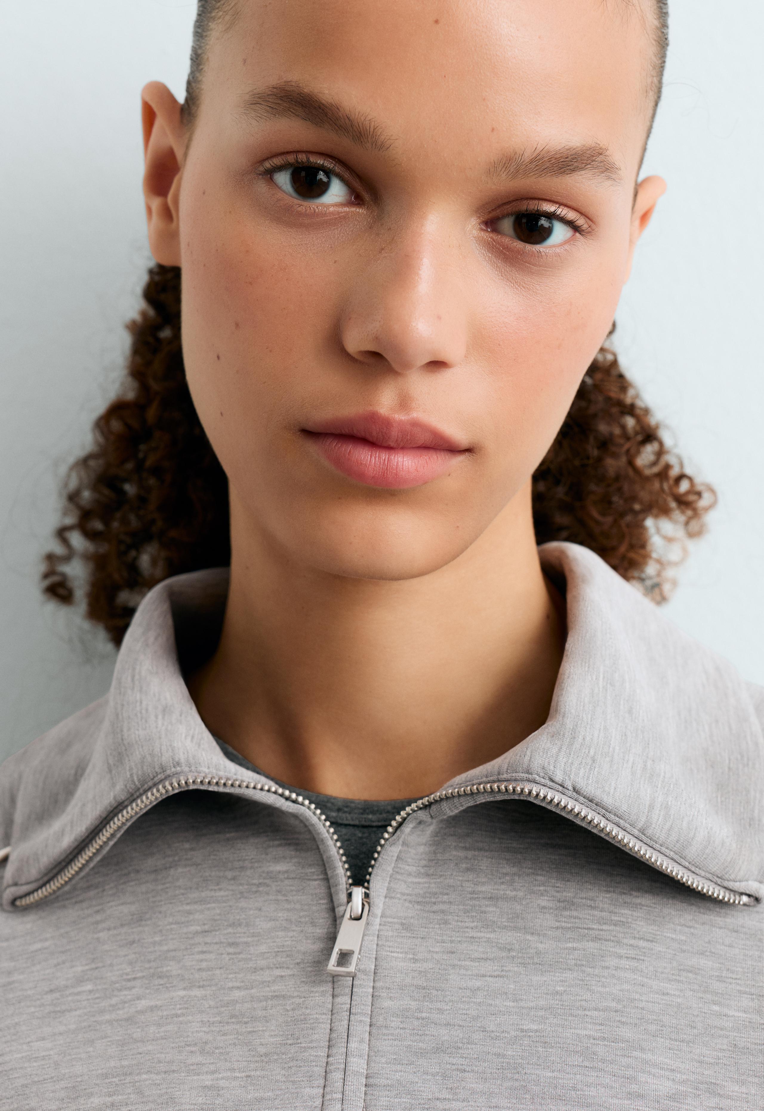 Boxy jacket with modal - MARL