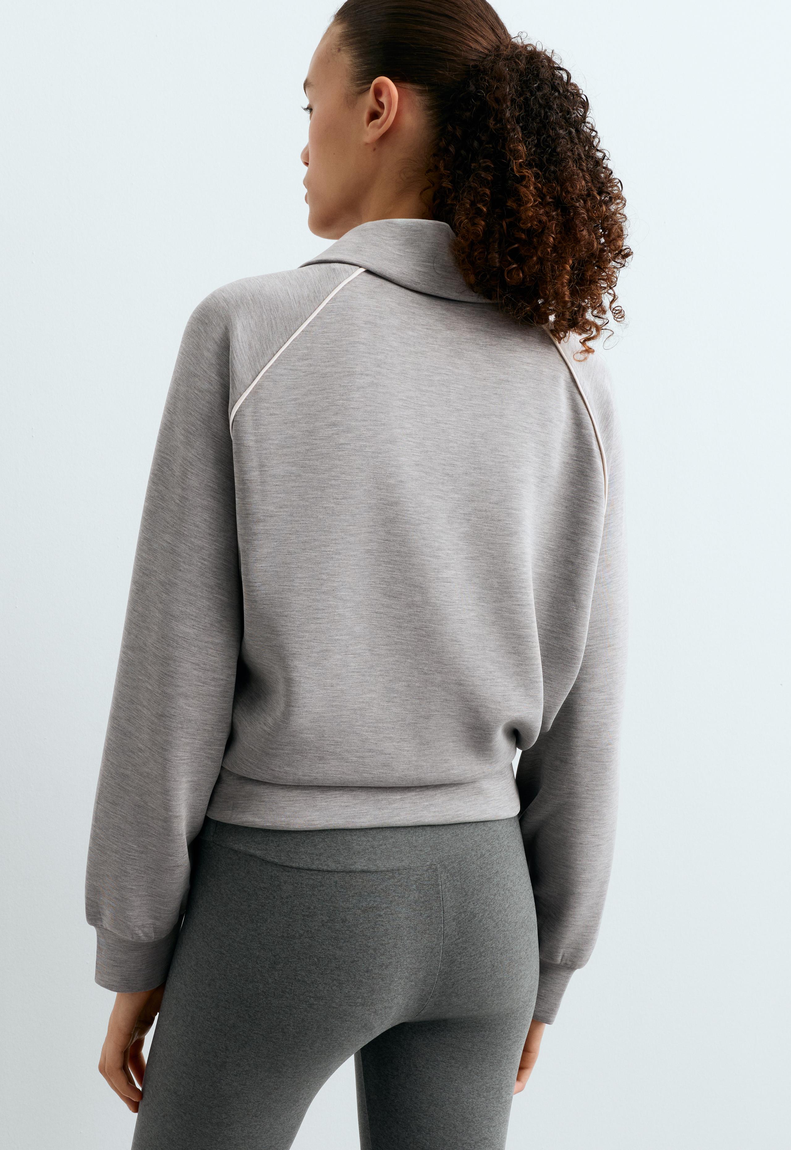 Boxy jacket with modal - MARL