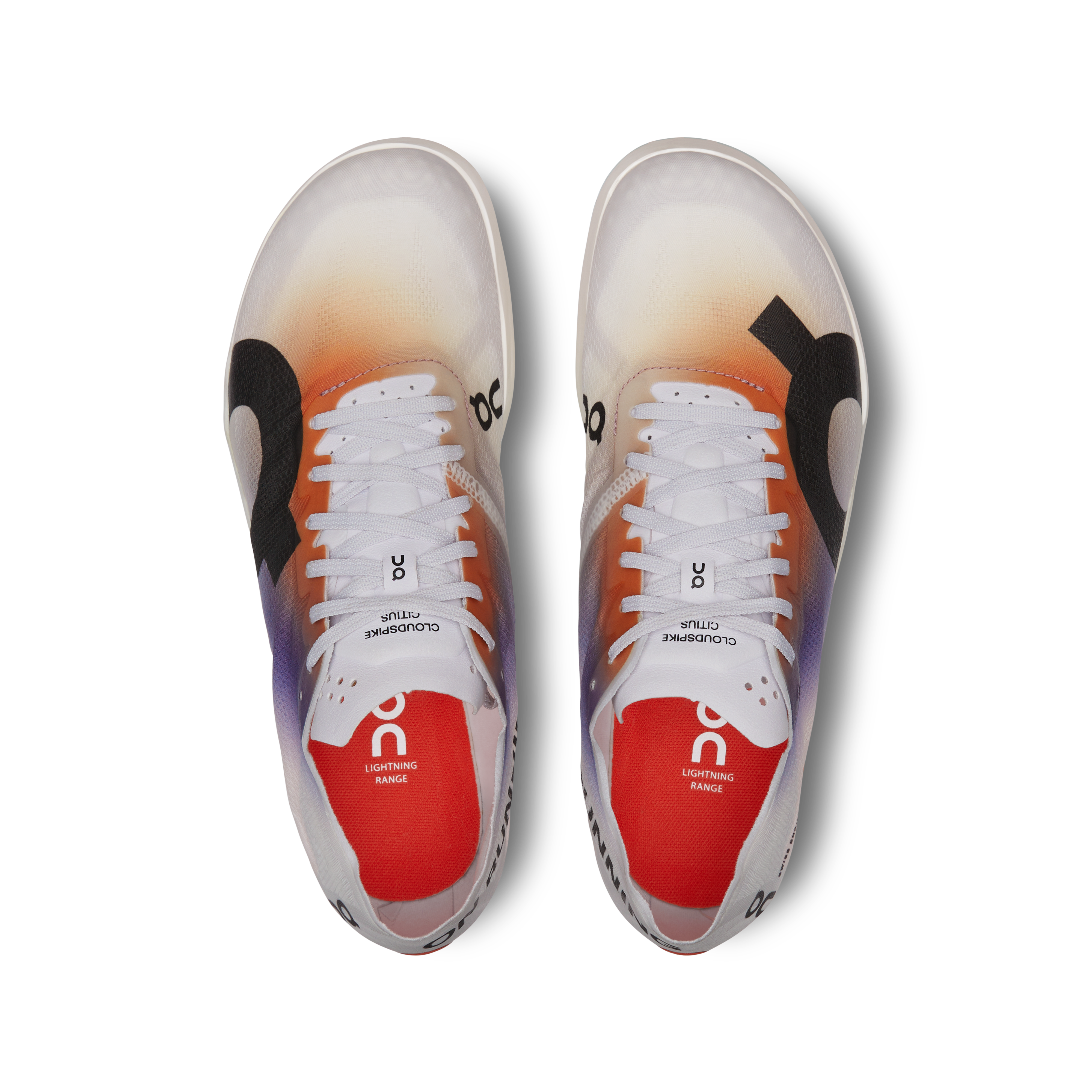 Cloudspike Citius - White | Flame