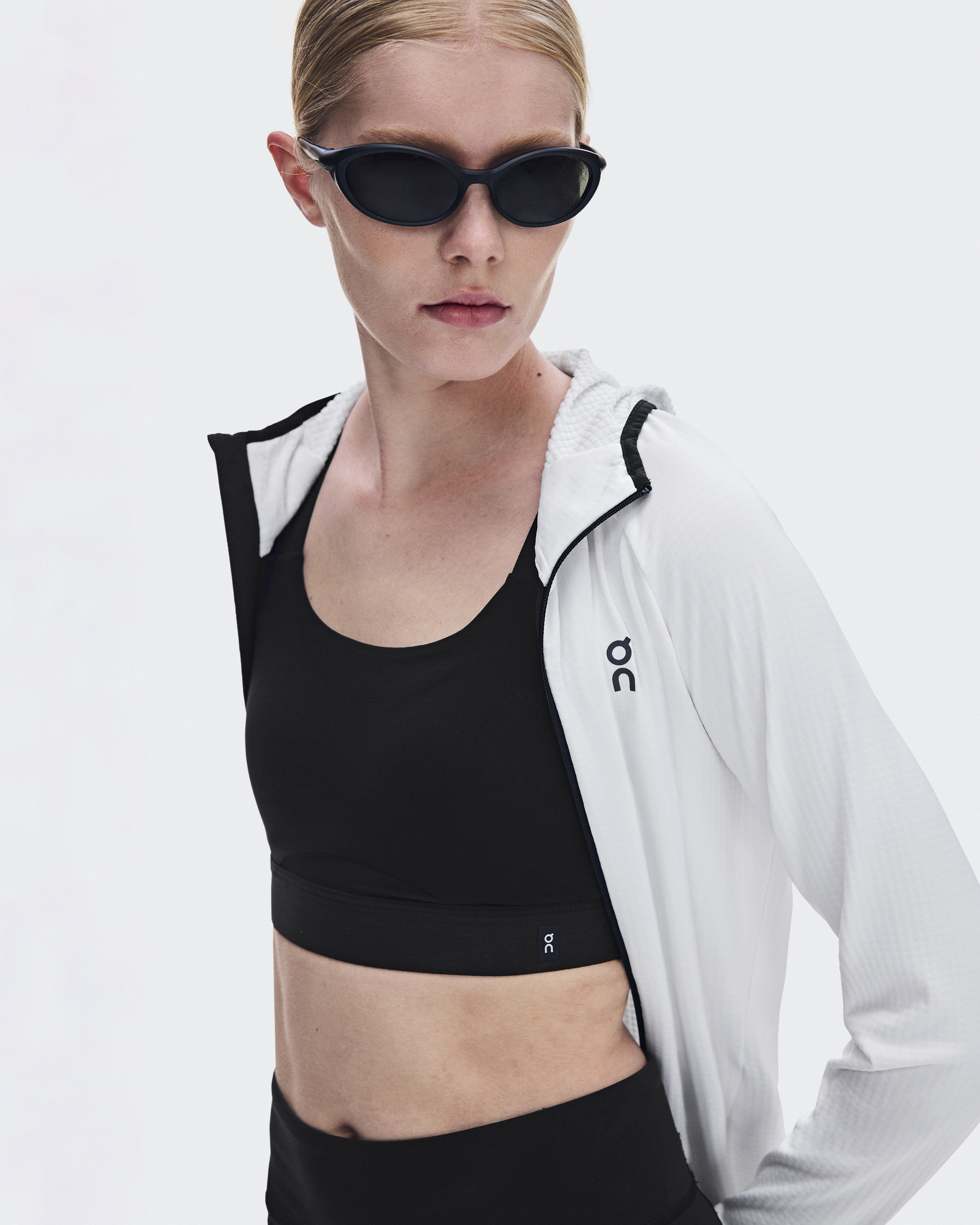 Climate Zip Hoodie - White