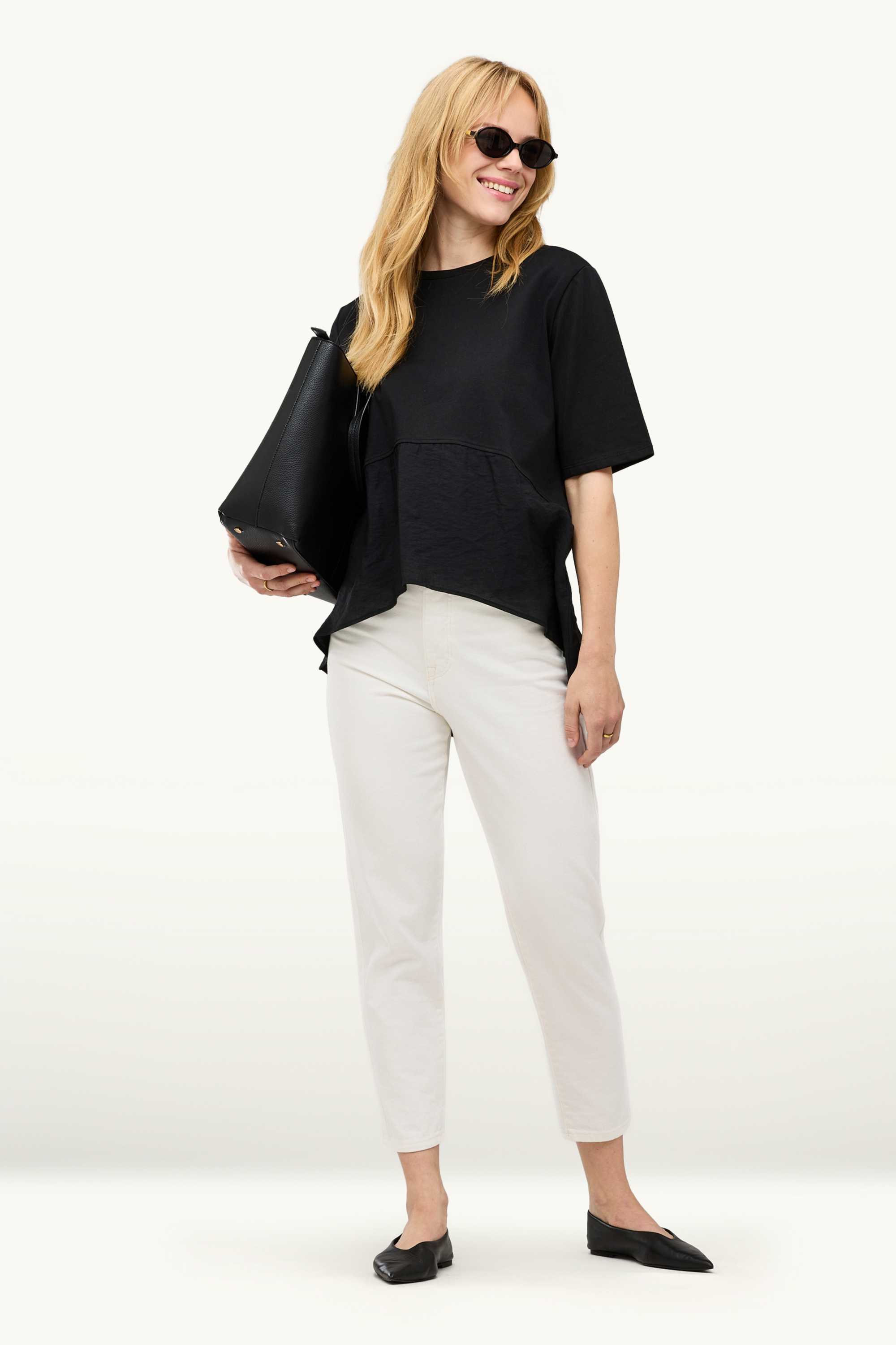 T-shirt - relaxed fit black