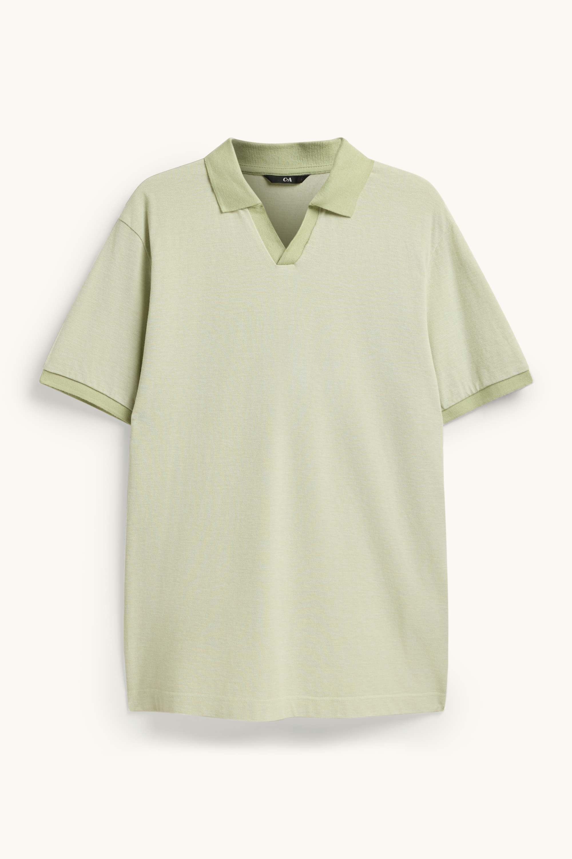 Polo shirt - regular fit light green