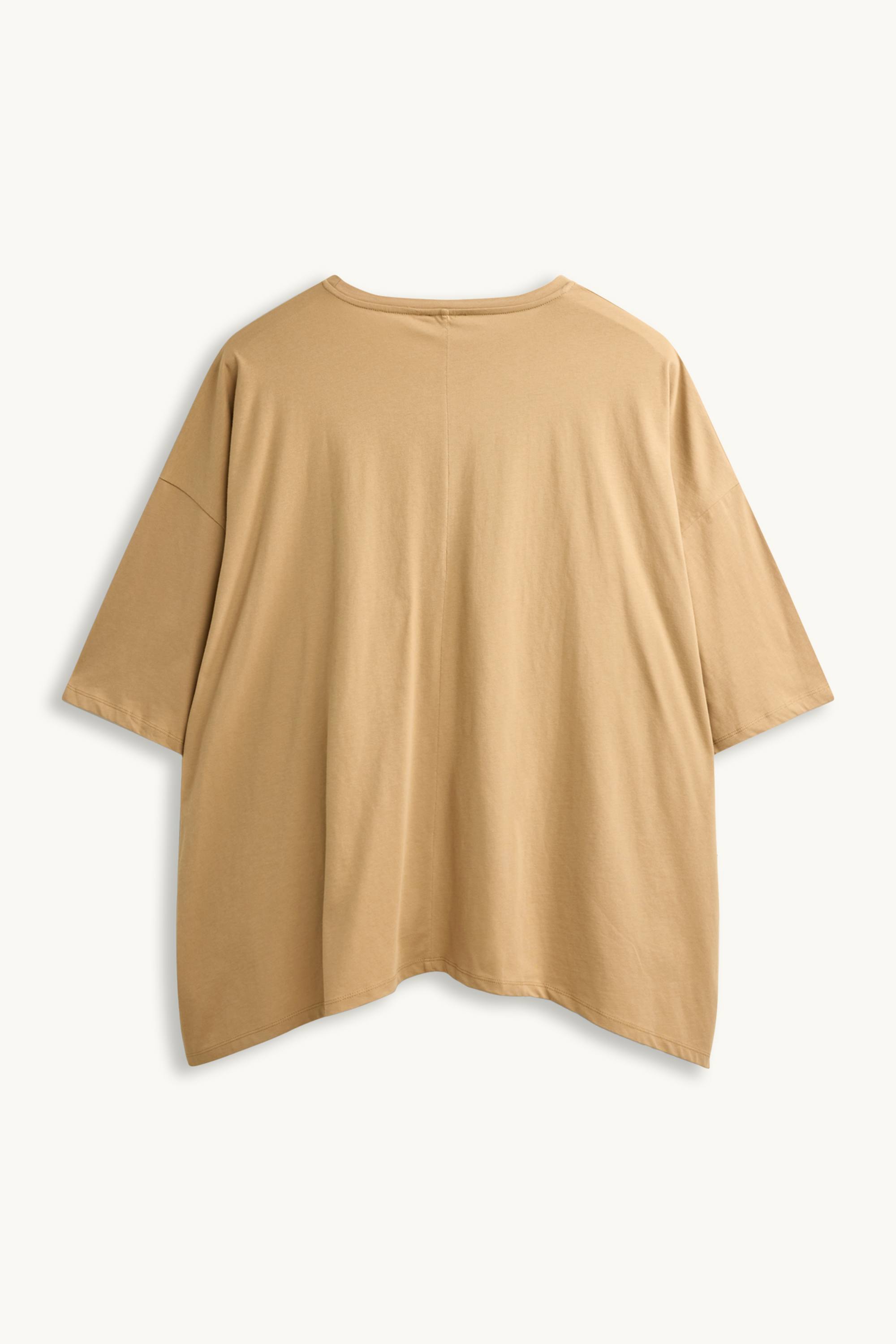 T-shirt - regular fit beige