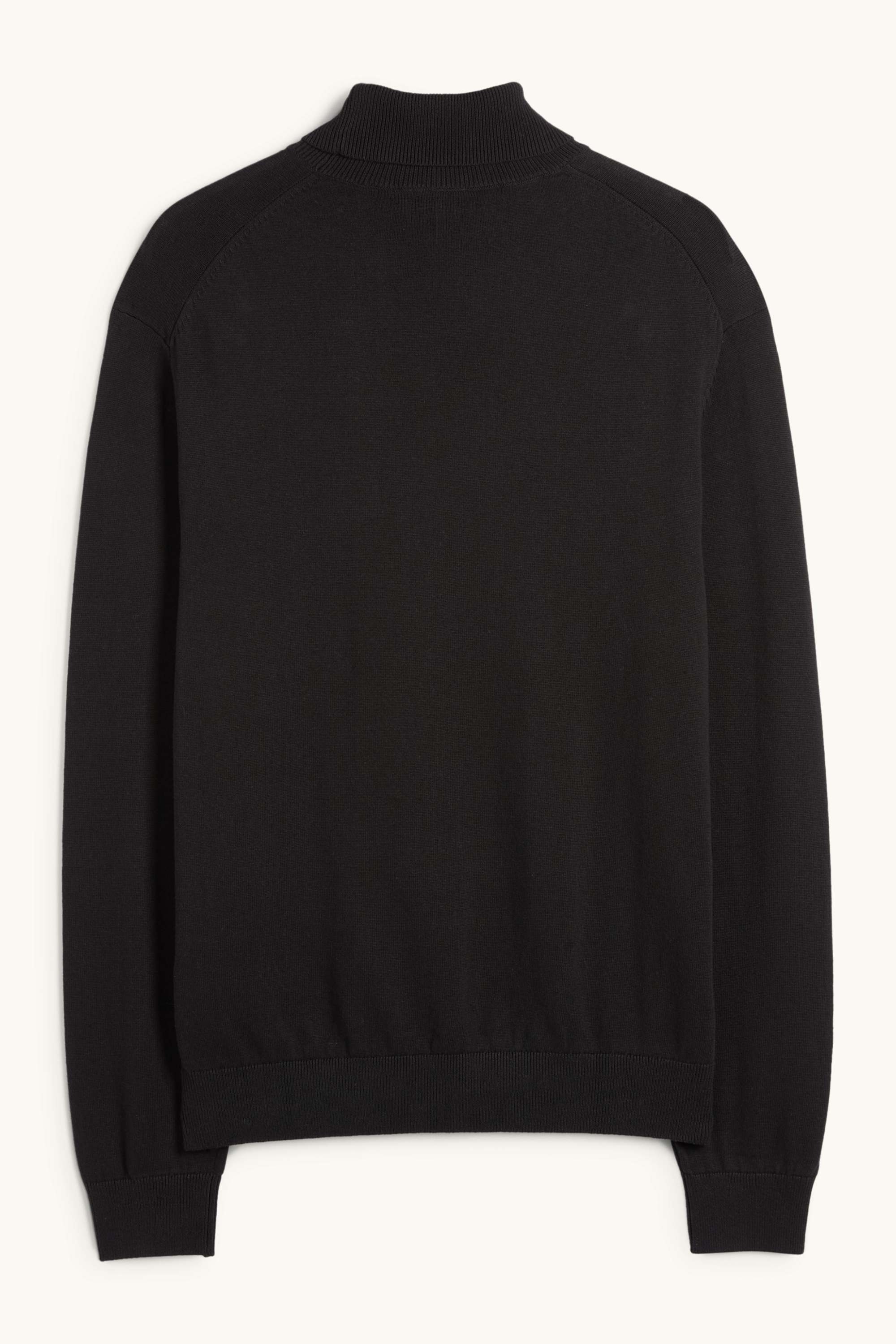 Turtleneck jumper black