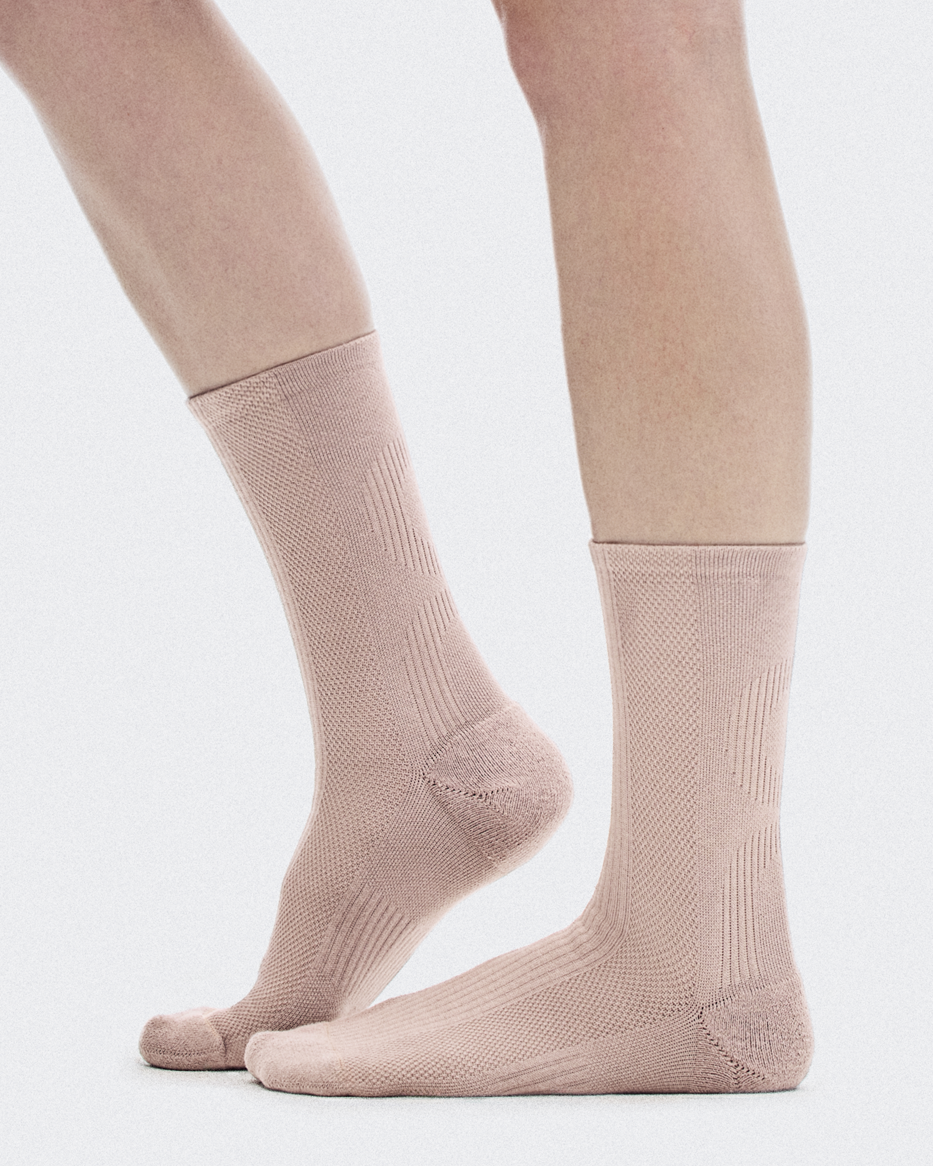 Hybrid Sock High 2P - Biscuit