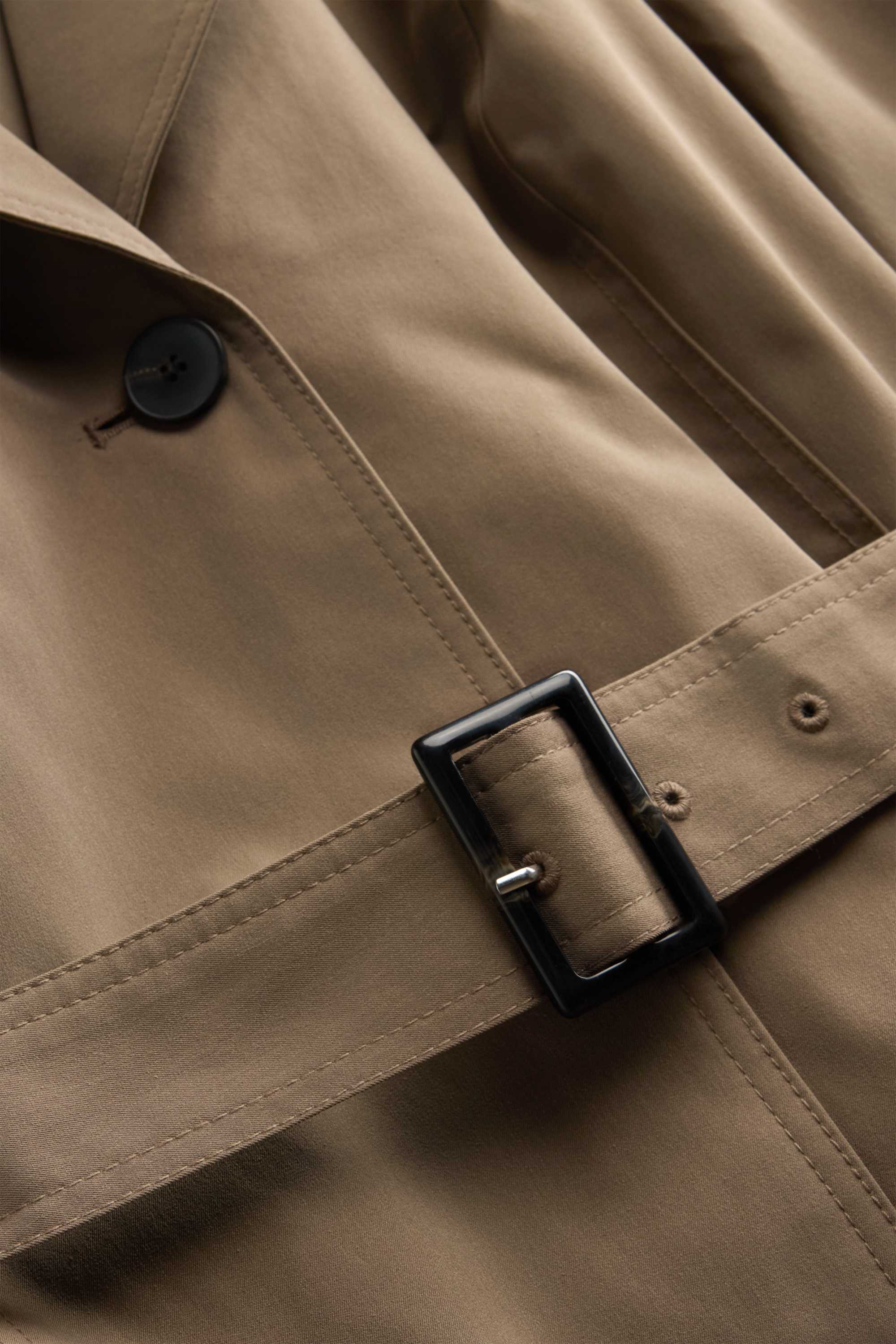 Trench coat - water-repellent khaki