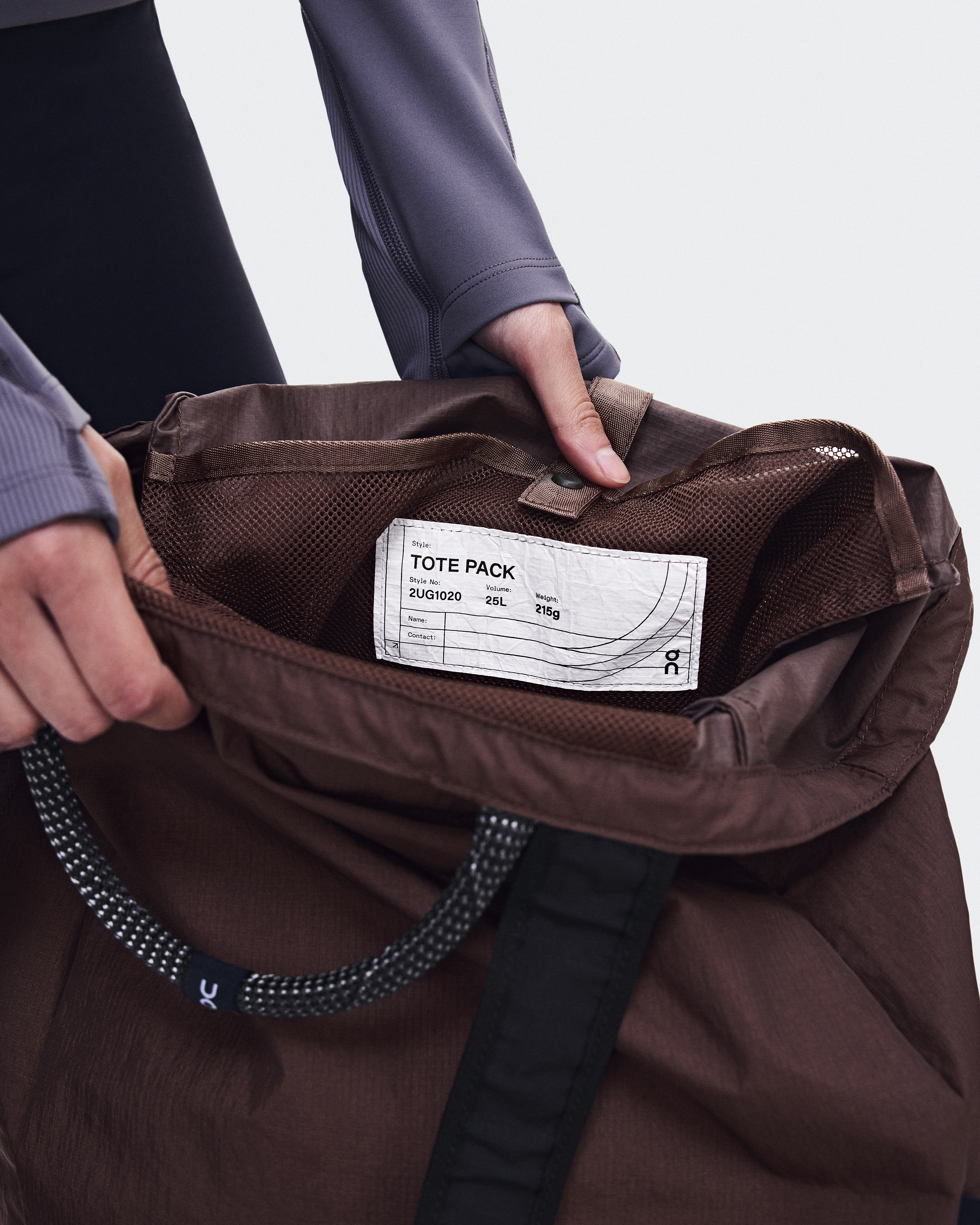 Tote Pack 25L - Cacao | Black