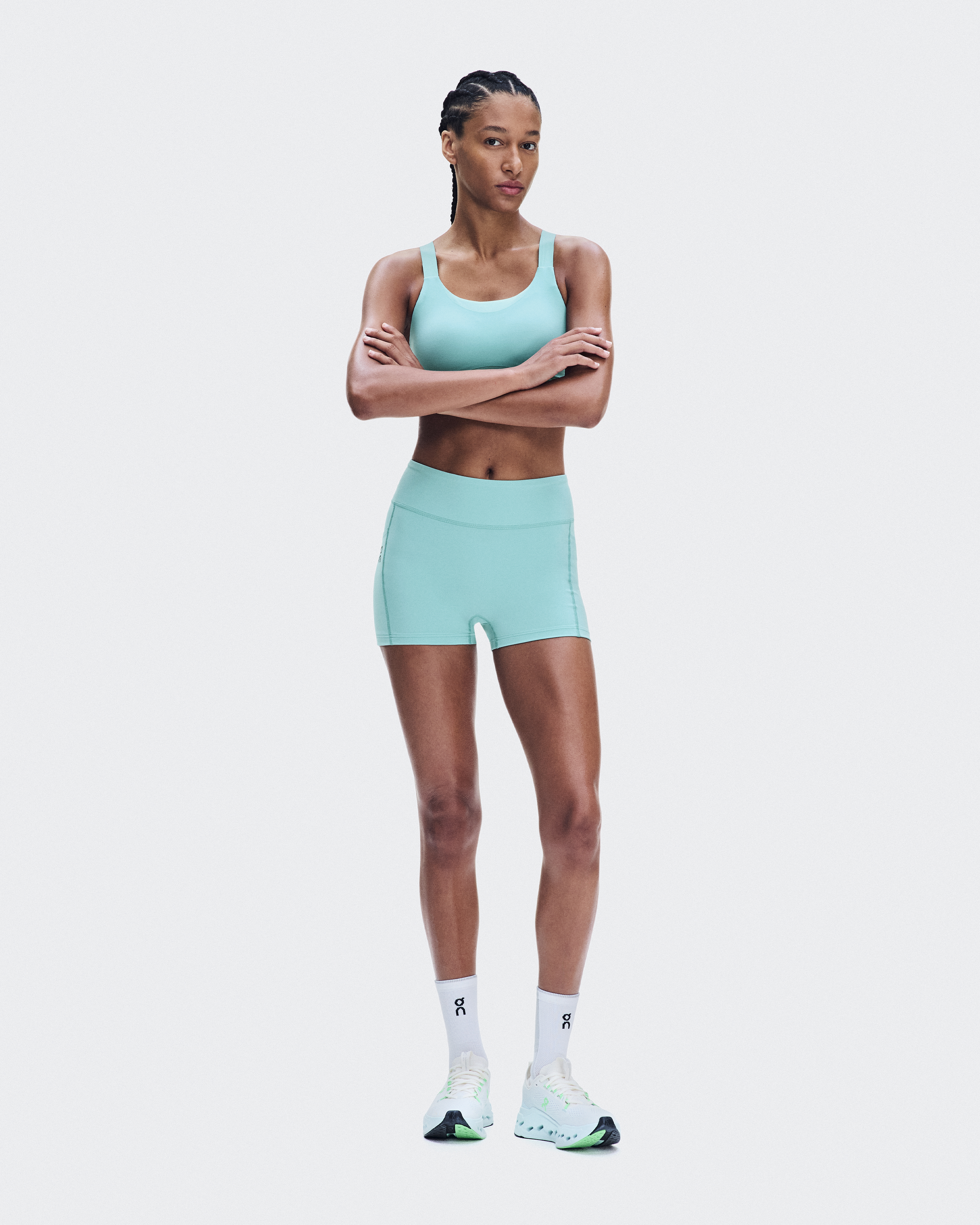 3" Performance Tights - Aquamarine