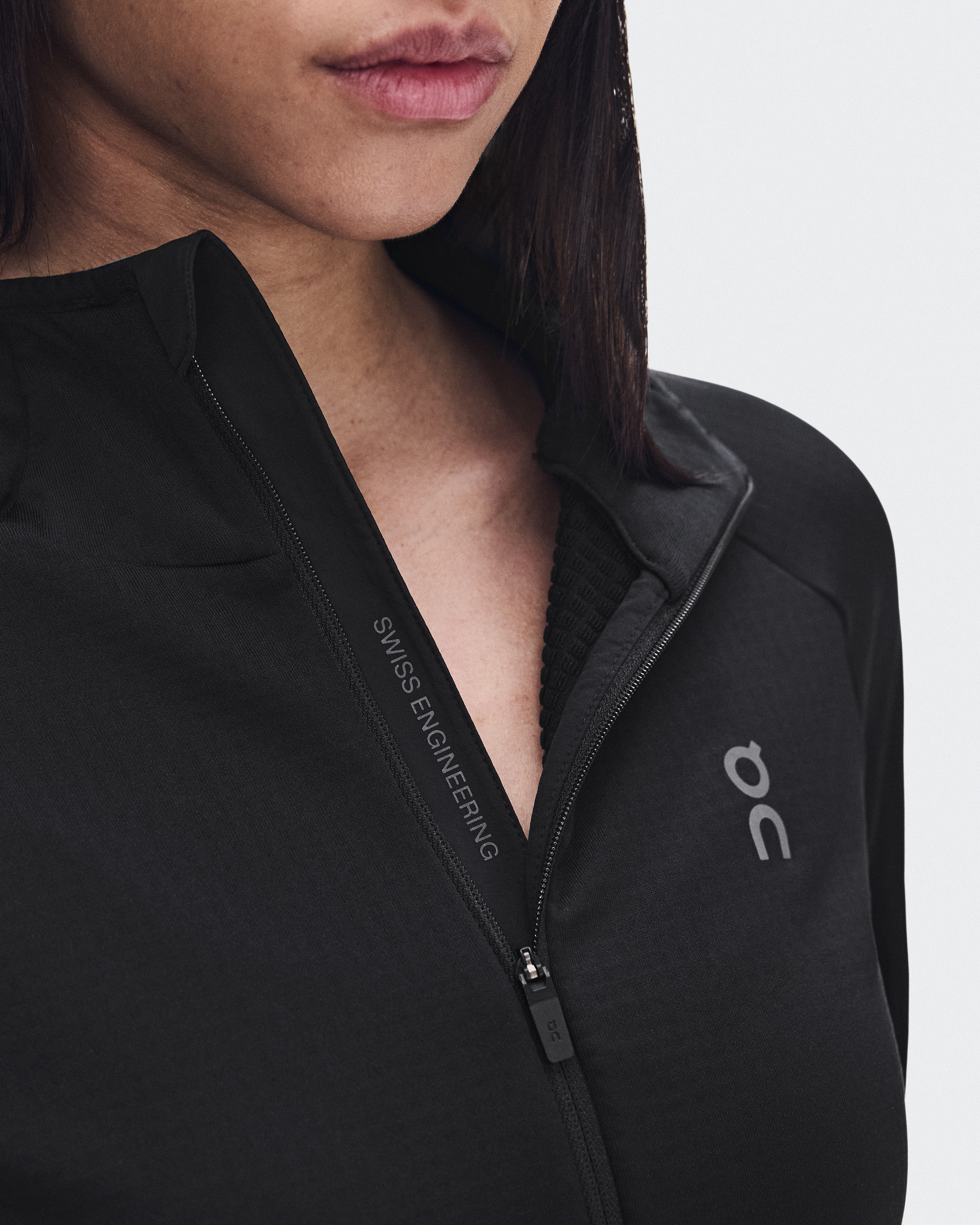 Climate Zip Hoodie - Black