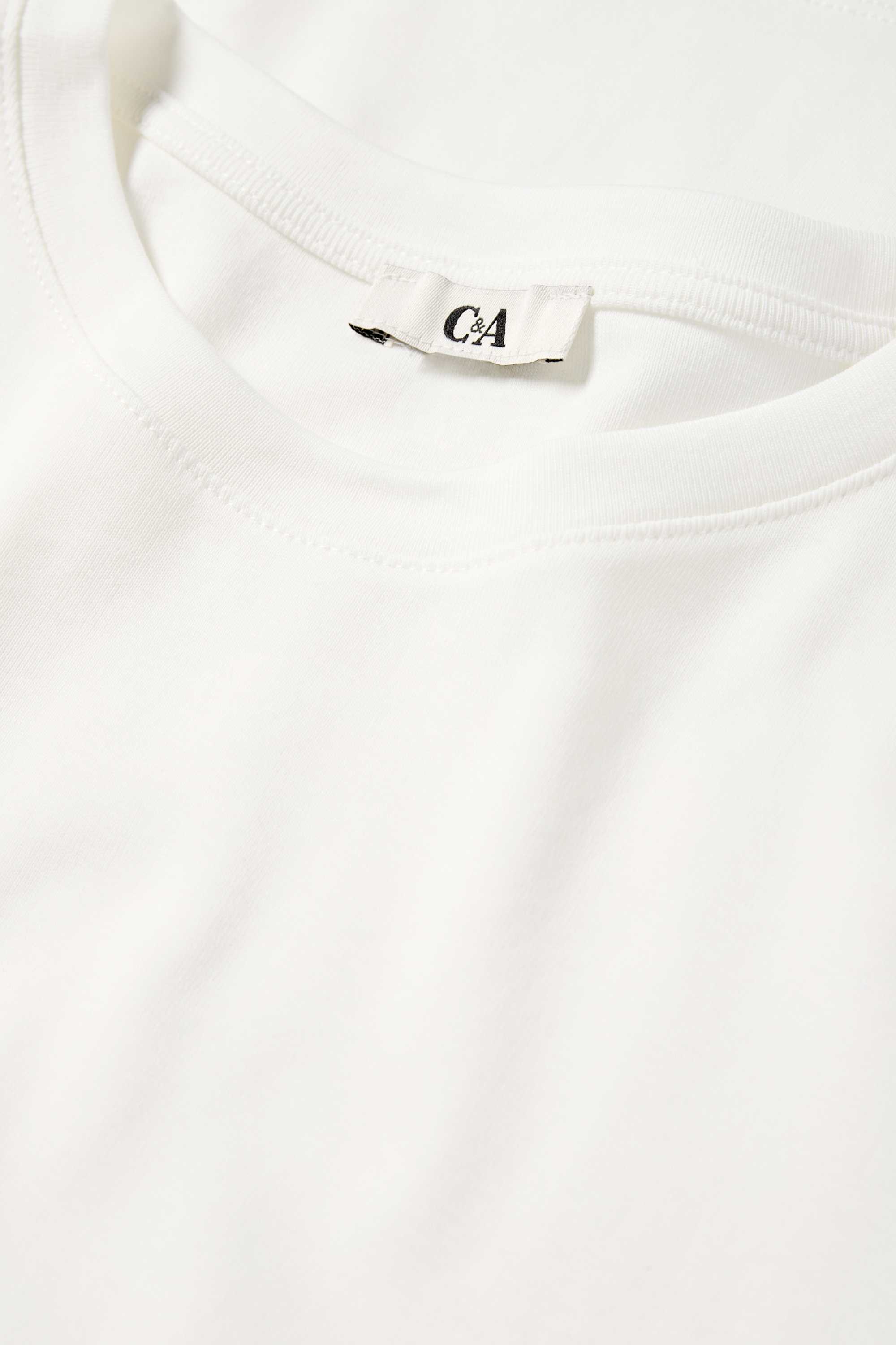 T-shirt - relaxed fit white