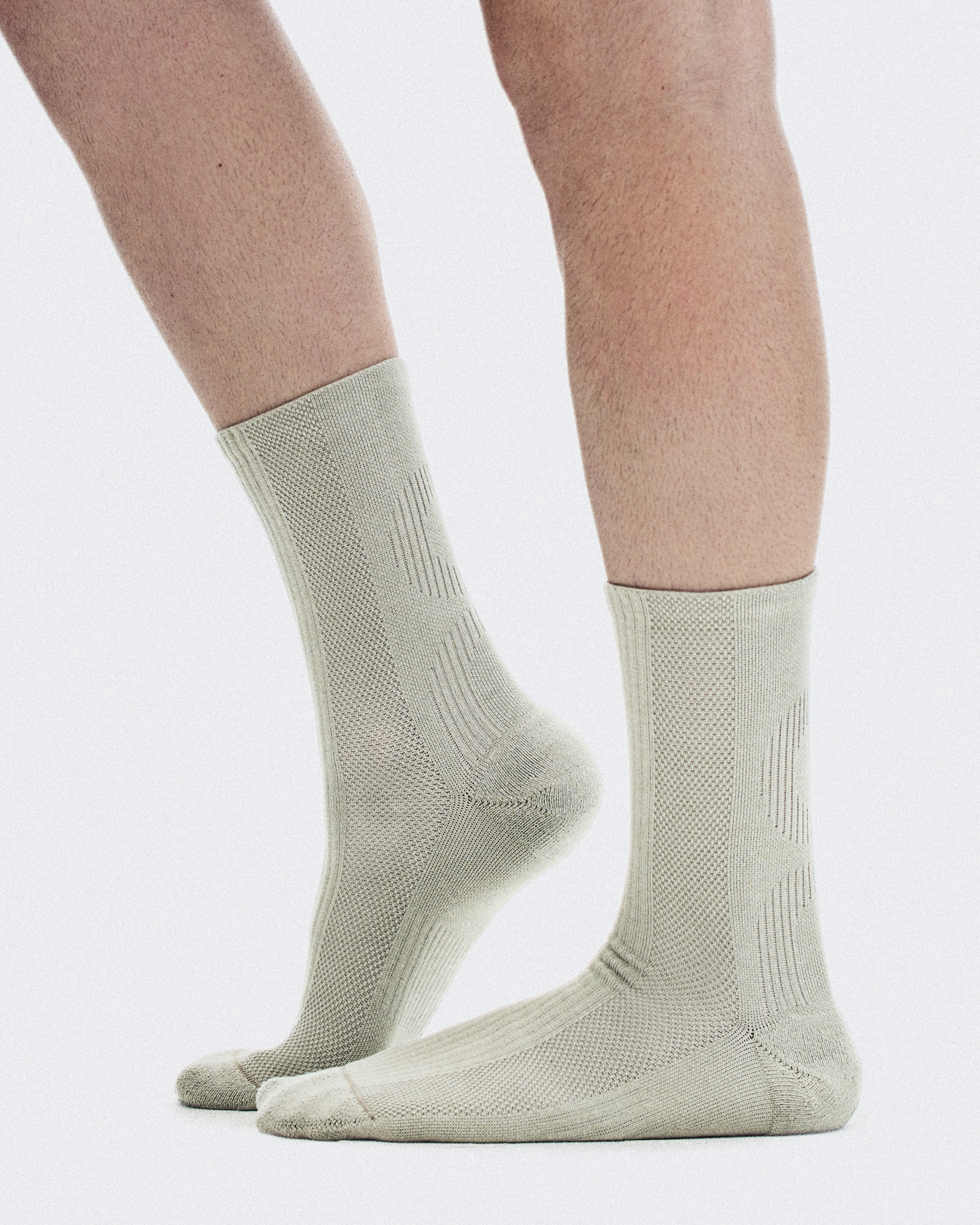 Hybrid Sock High 2P - Brume