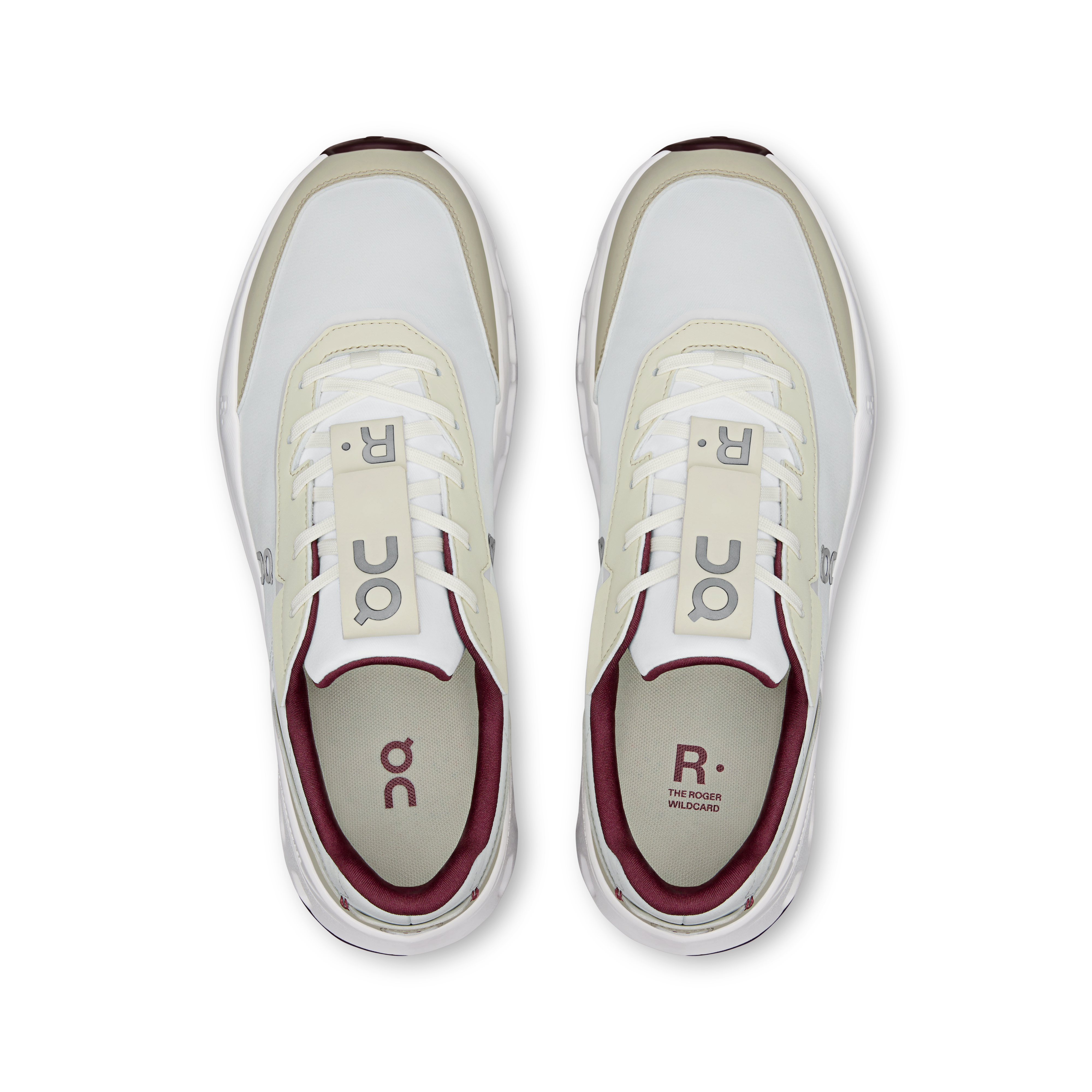THE ROGER Wildcard - Ivory | Maroon