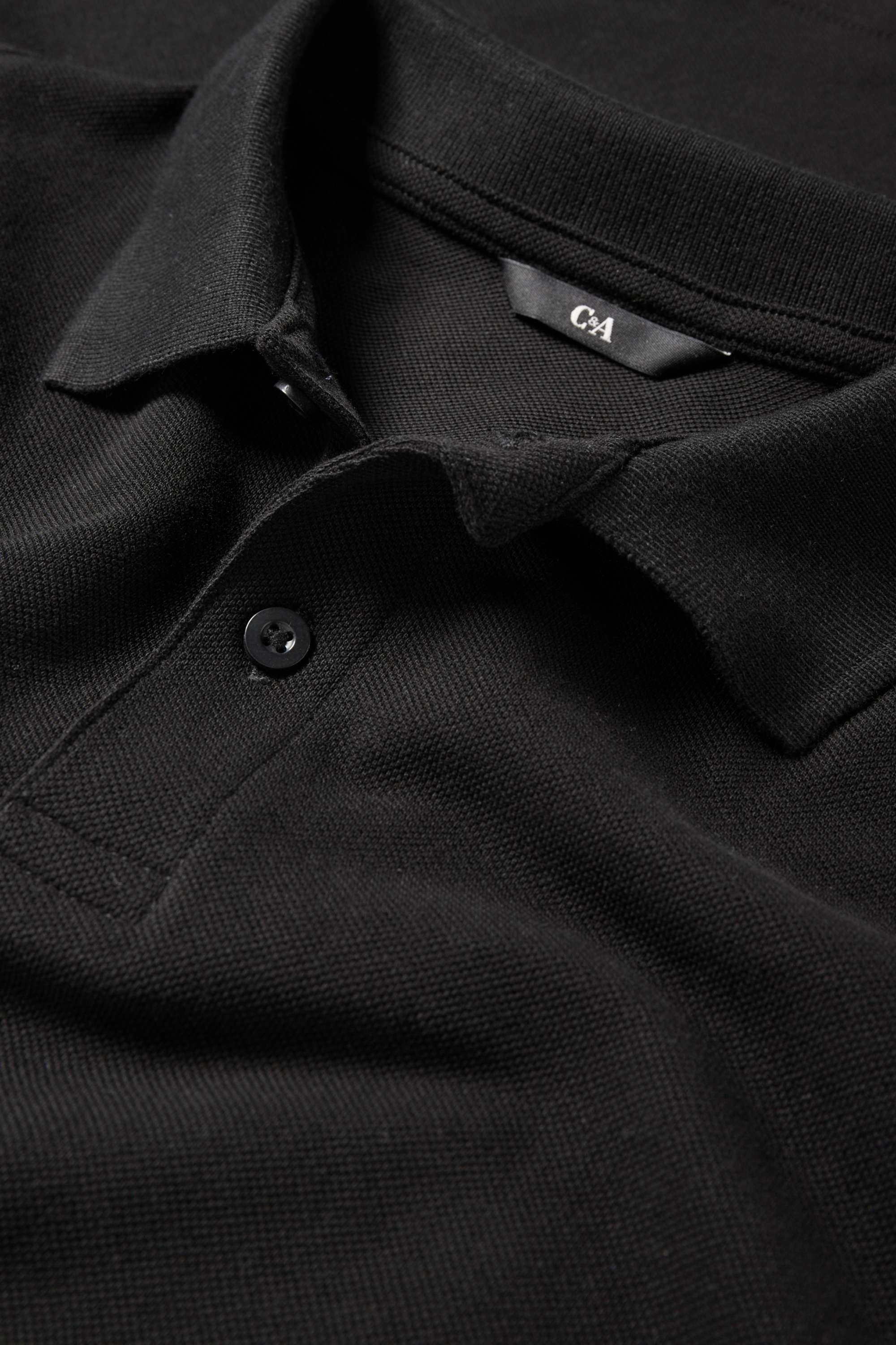 Polo shirt - regular fit black