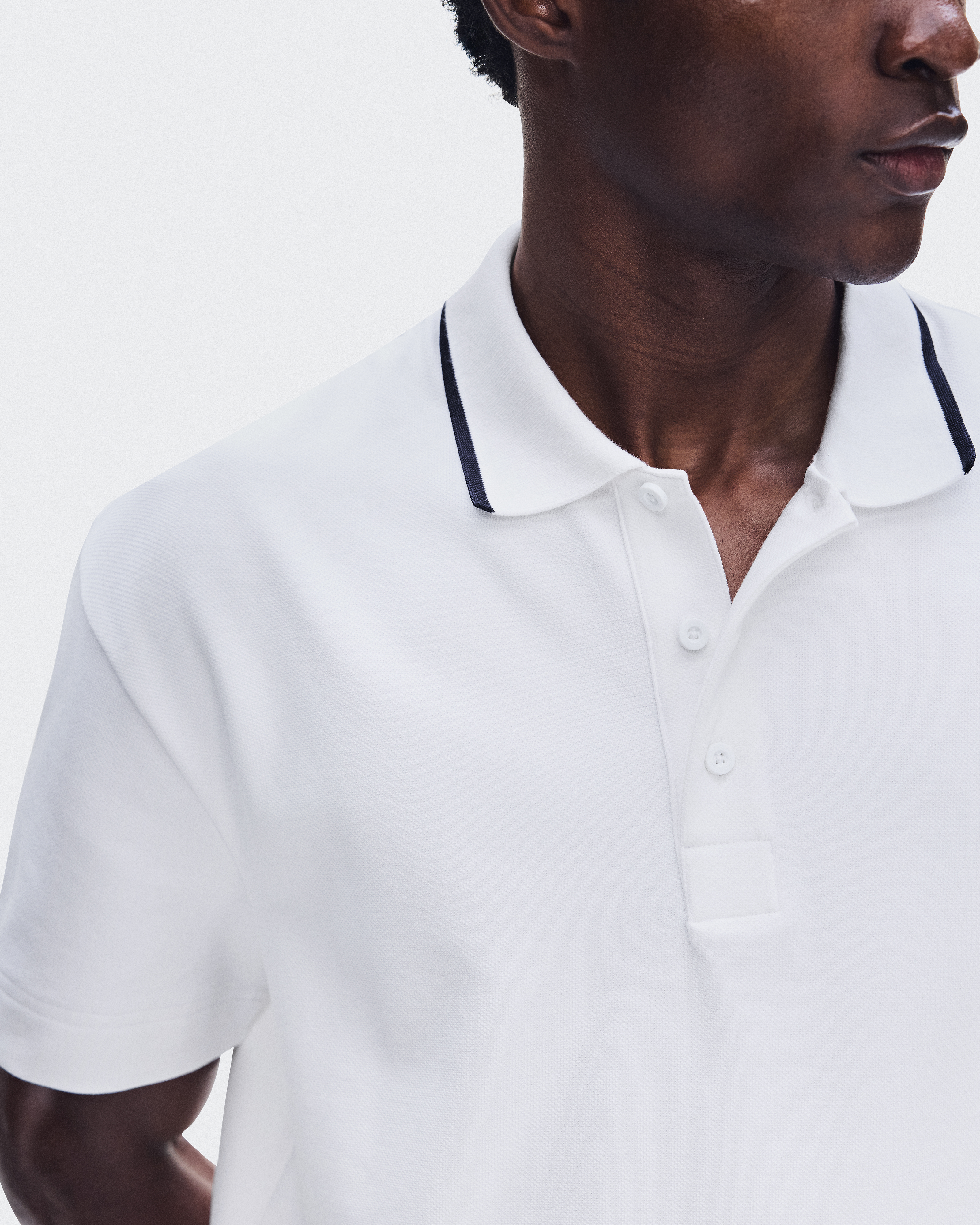Courtside Polo - All White